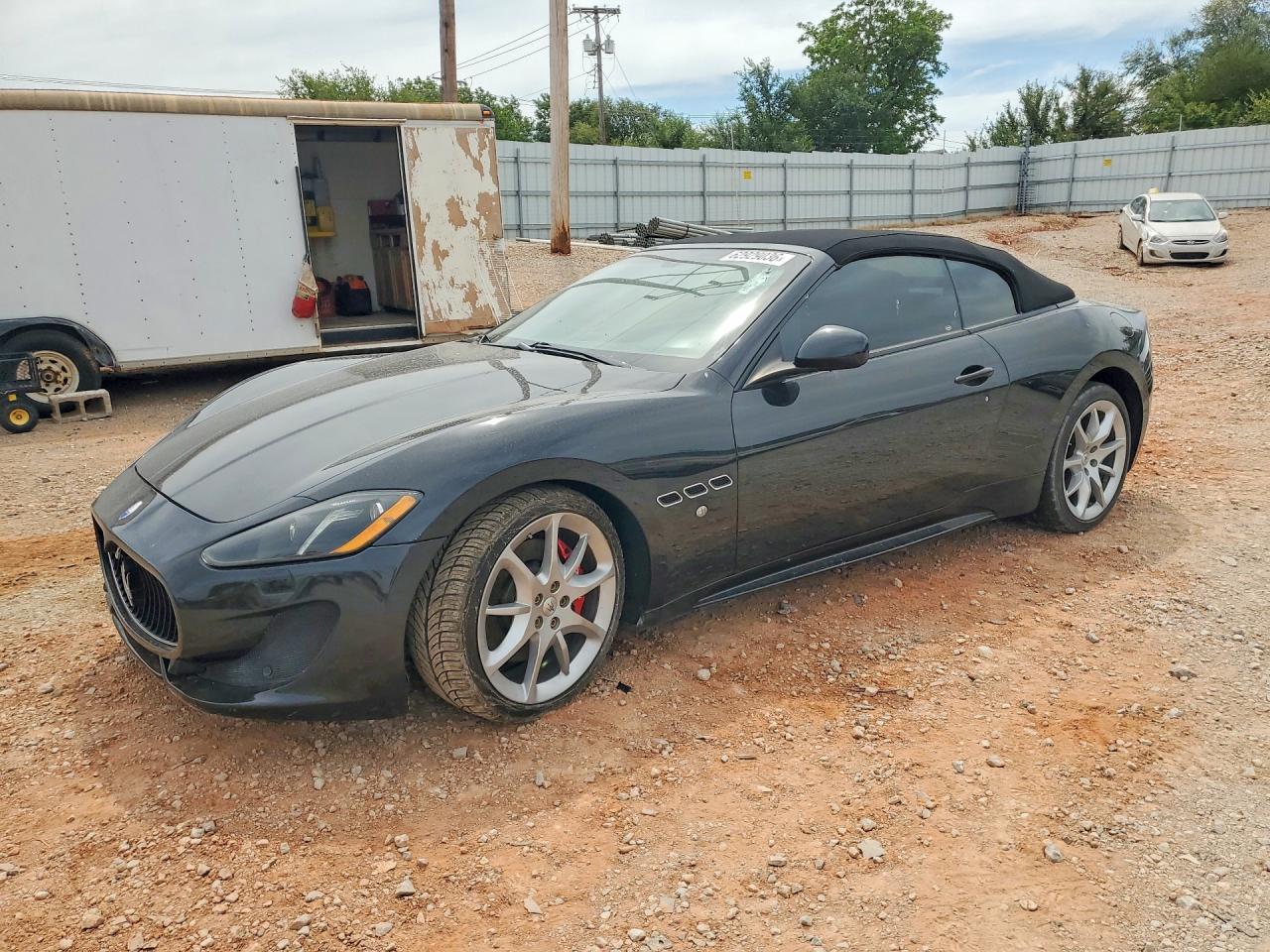 2014 Maserati Granturismo S Black vin: ZAM45VMA5E0114498