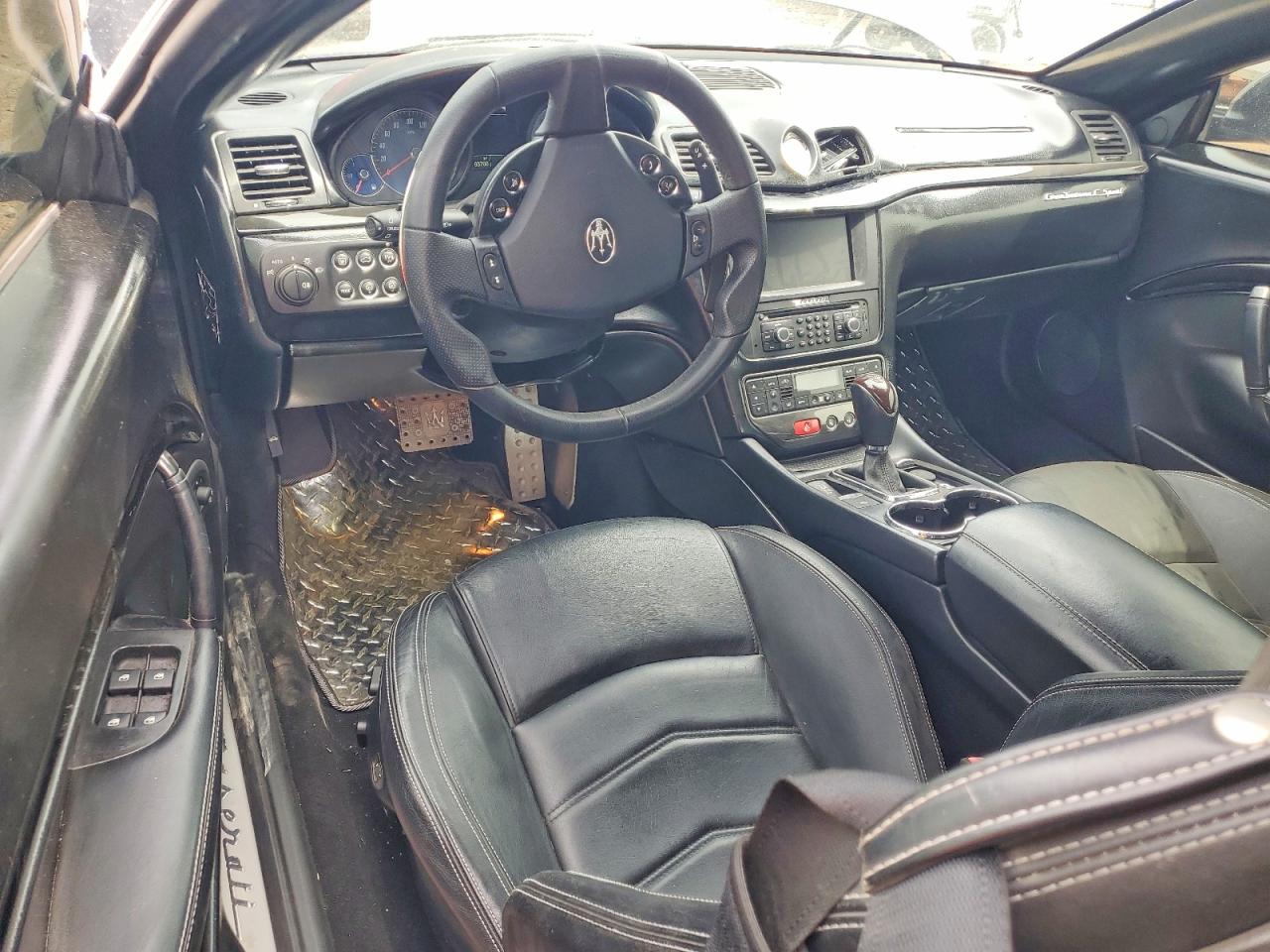 2014 Maserati Granturismo S Black vin: ZAM45VMA5E0114498