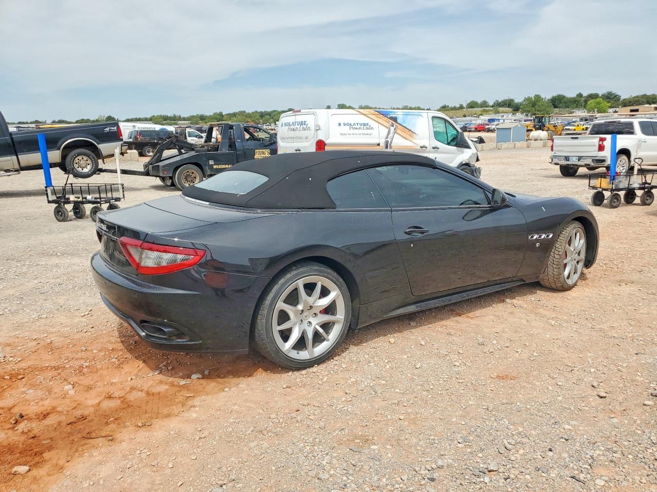 2014 Maserati Granturismo S Black vin: ZAM45VMA5E0114498