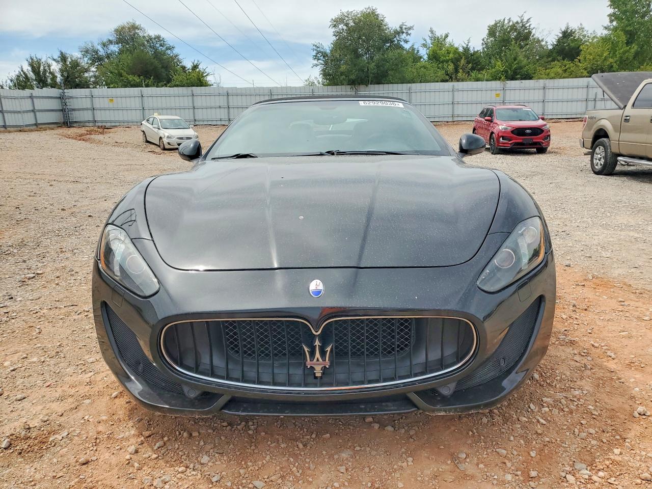 2014 Maserati Granturismo S Black vin: ZAM45VMA5E0114498