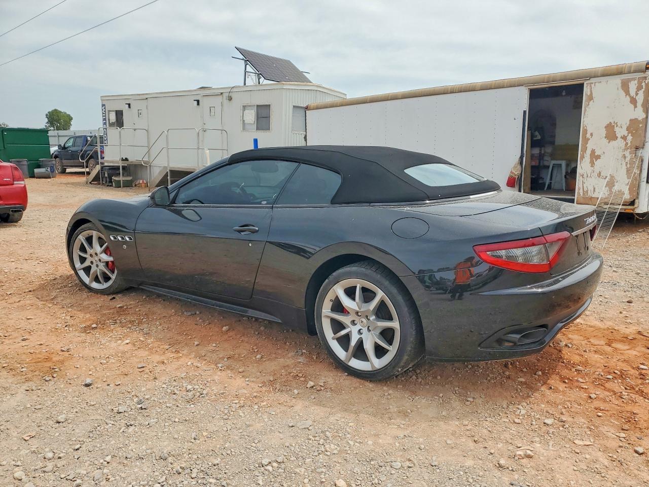 2014 Maserati Granturismo S Black vin: ZAM45VMA5E0114498