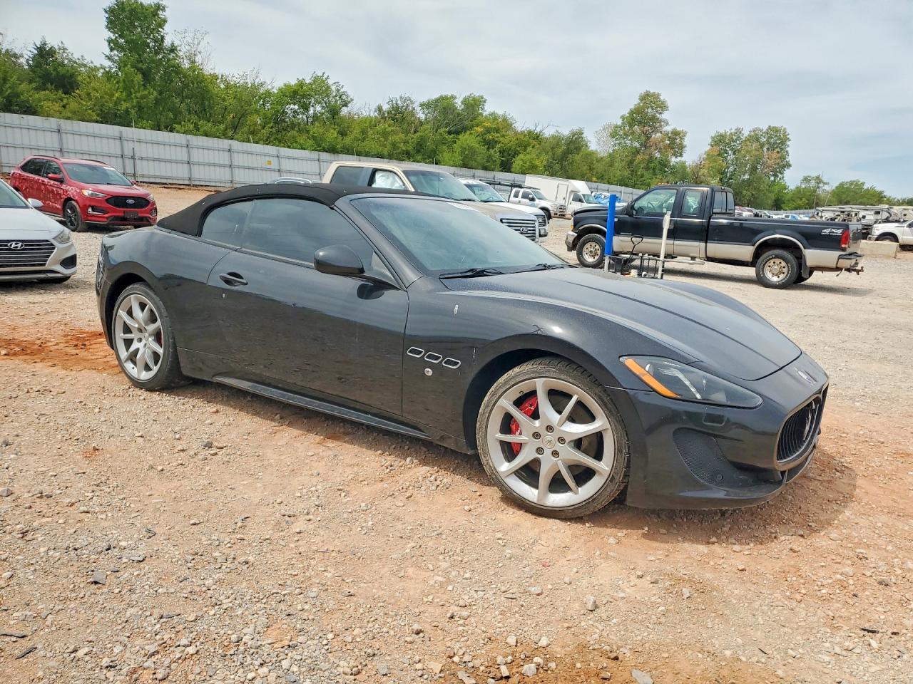 2014 Maserati Granturismo S Black vin: ZAM45VMA5E0114498