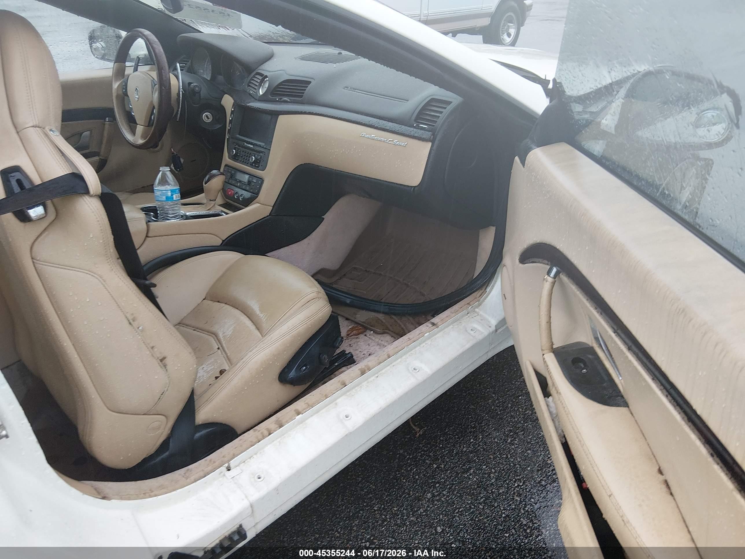 2015 Maserati Granturismo Mc/mc Centennial/sport White vin: ZAM45VMA5F0146546