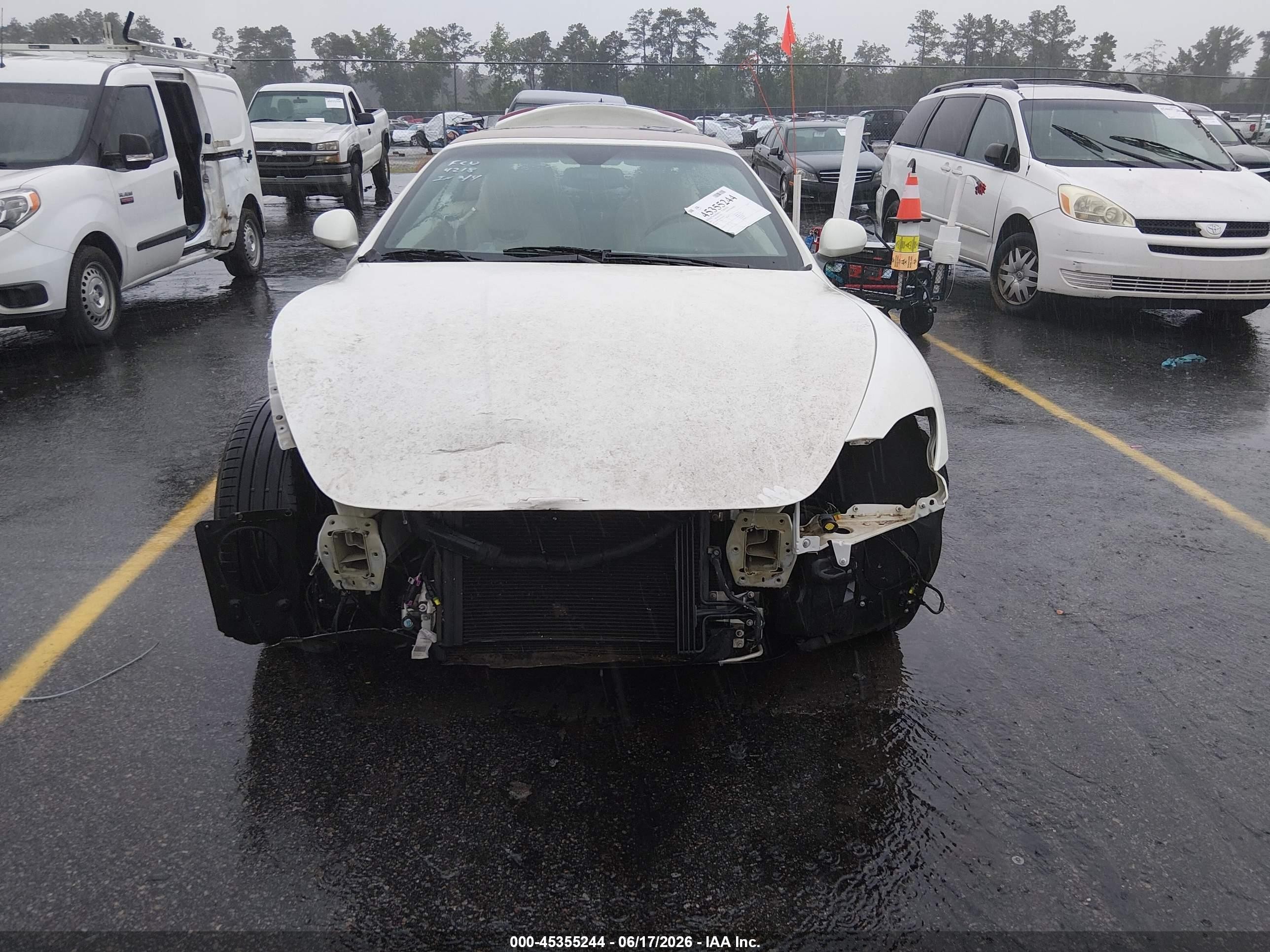 2015 Maserati Granturismo Mc/mc Centennial/sport White vin: ZAM45VMA5F0146546