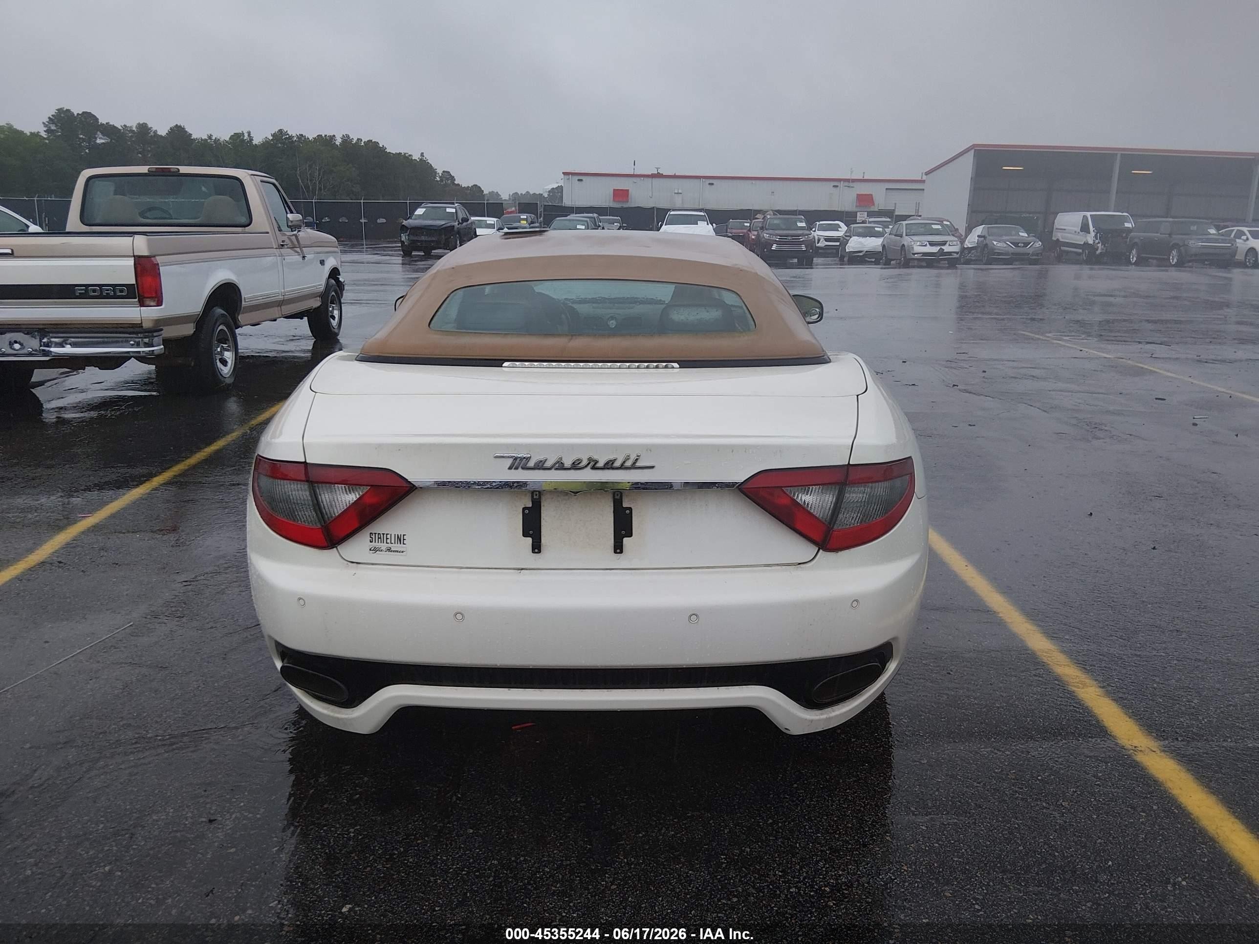 2015 Maserati Granturismo Mc/mc Centennial/sport White vin: ZAM45VMA5F0146546