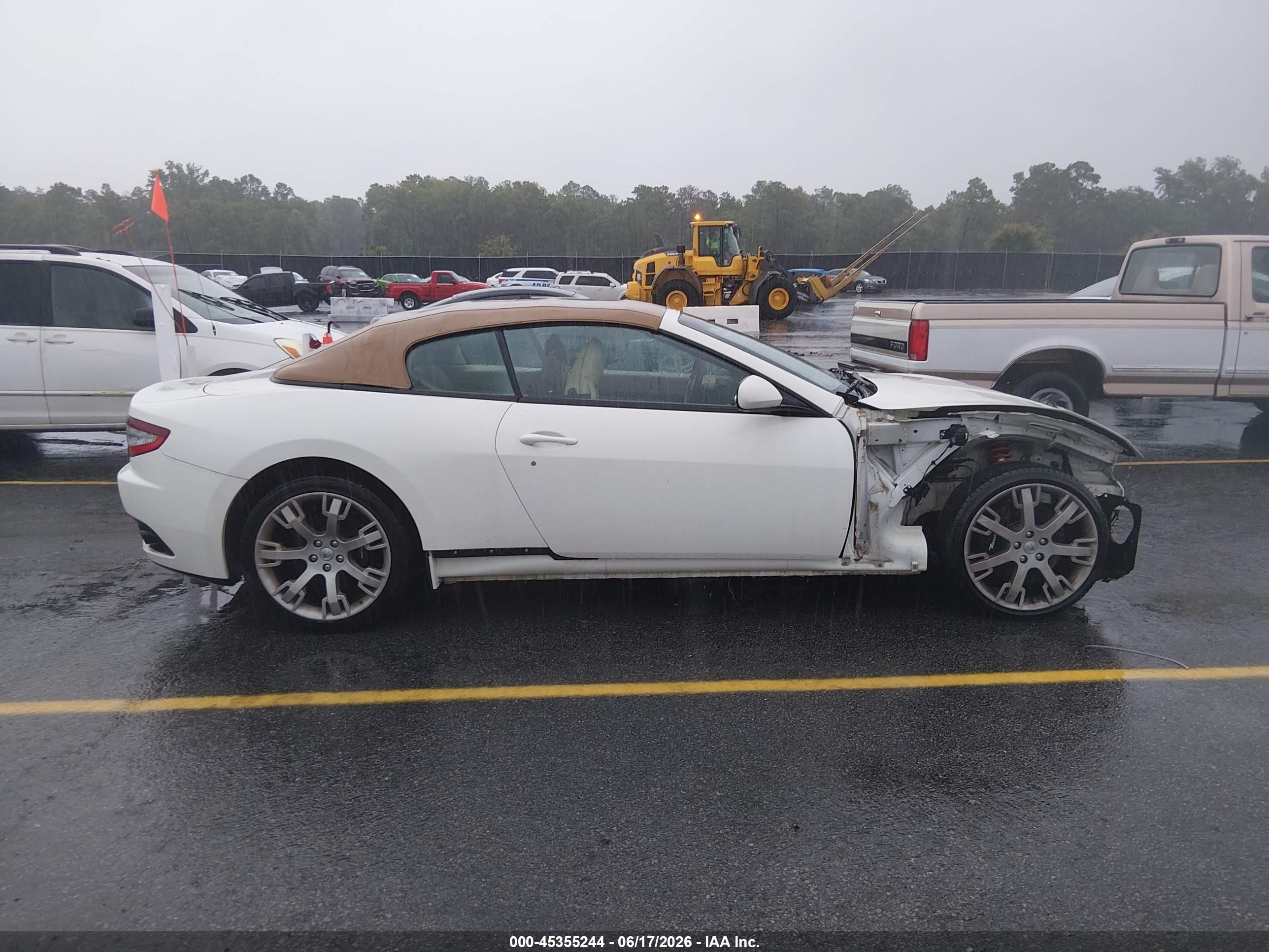 2015 Maserati Granturismo Mc/mc Centennial/sport White vin: ZAM45VMA5F0146546