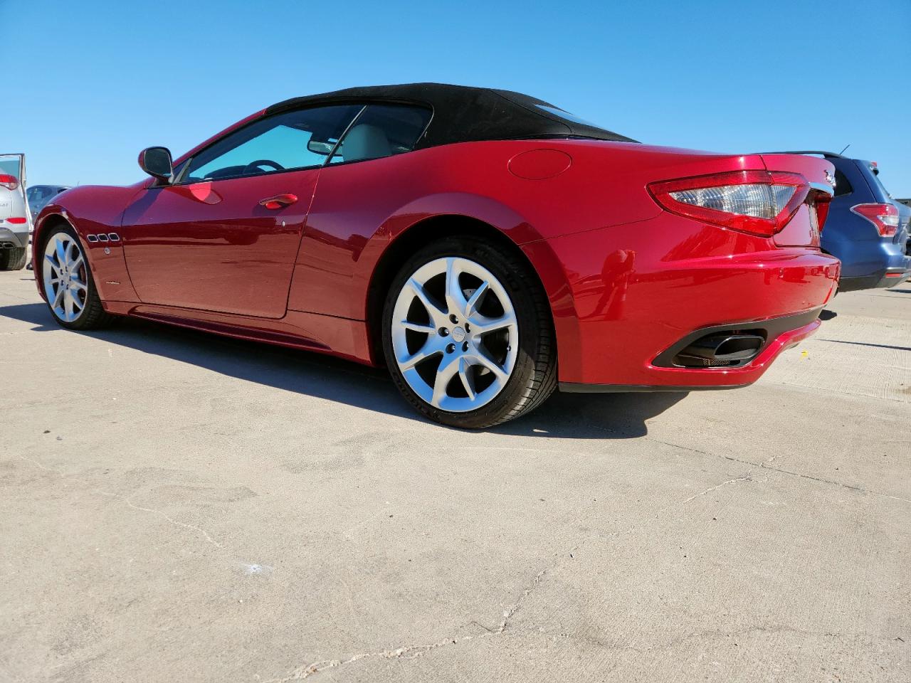2013 Maserati Granturismo S Red vin: ZAM45VMA7D0070308