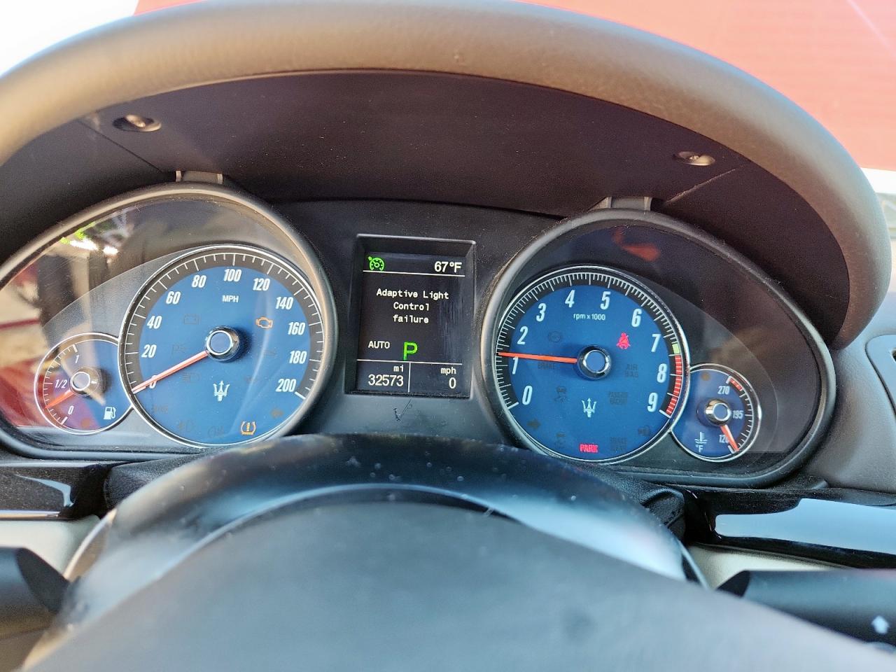 2013 Maserati Granturismo S Red vin: ZAM45VMA7D0070308