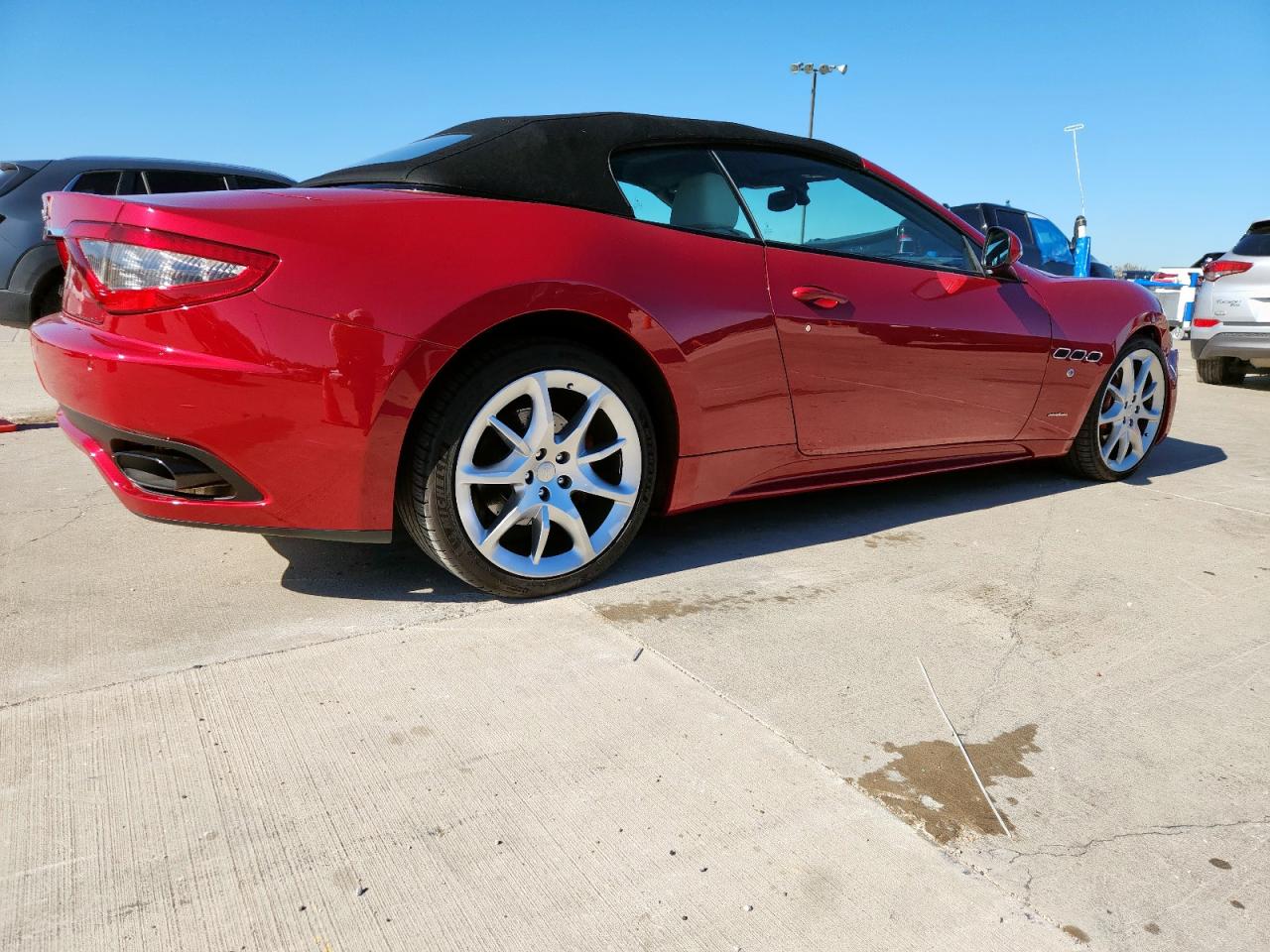 2013 Maserati Granturismo S Red vin: ZAM45VMA7D0070308