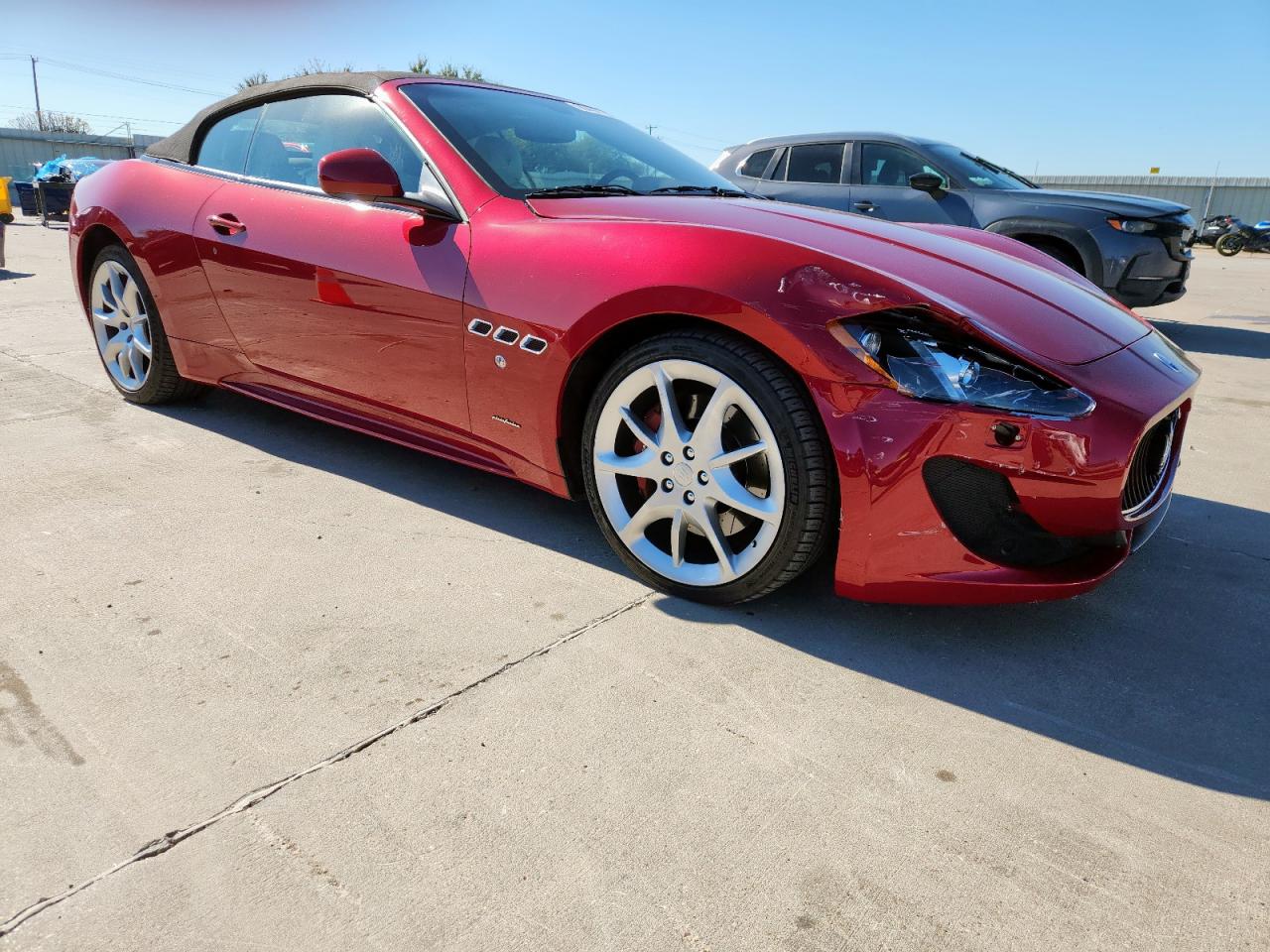 2013 Maserati Granturismo S Red vin: ZAM45VMA7D0070308