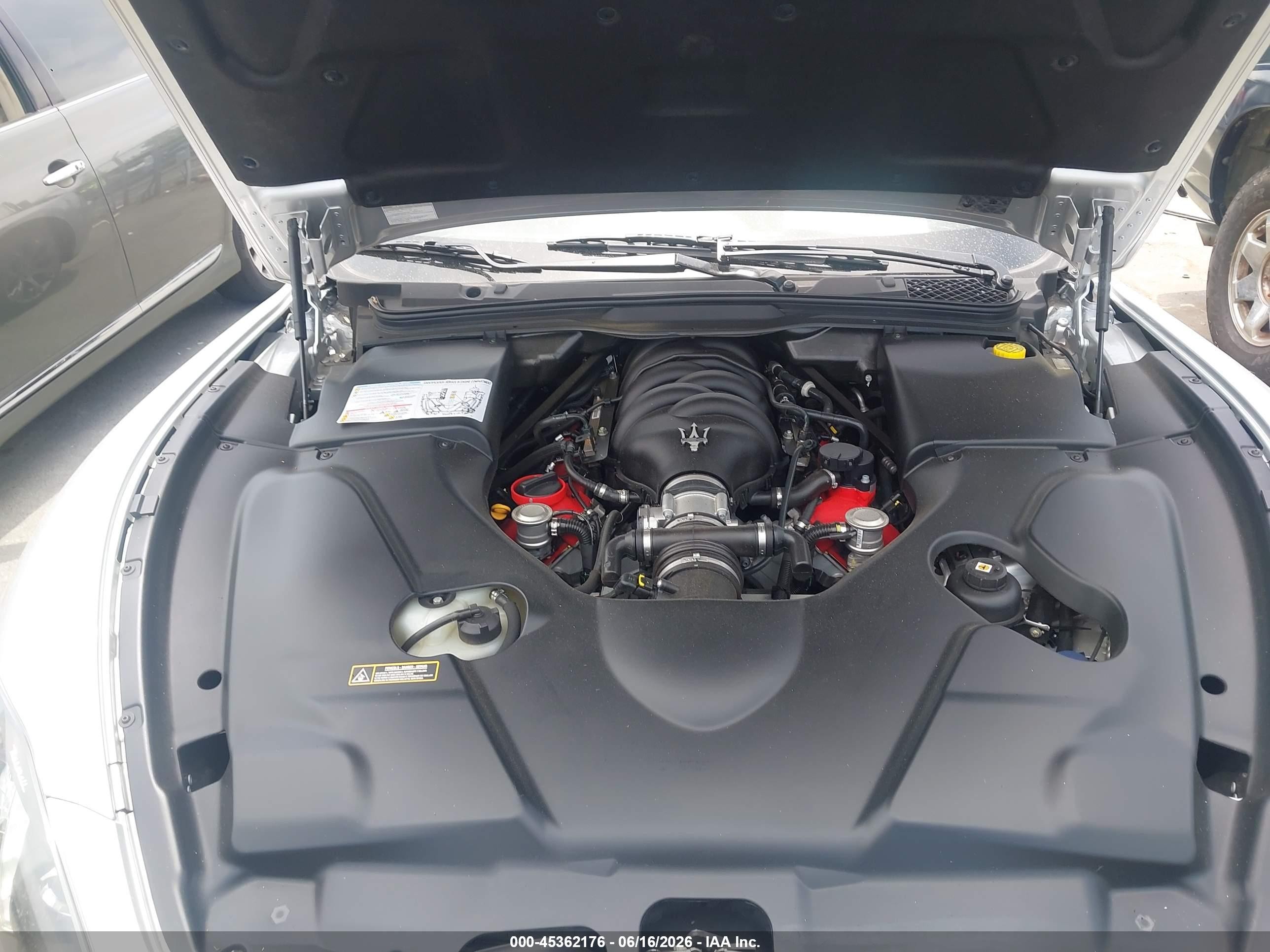 2015 Maserati Granturismo Mc/mc Centennial/sport Silver vin: ZAM45VMA7F0147973