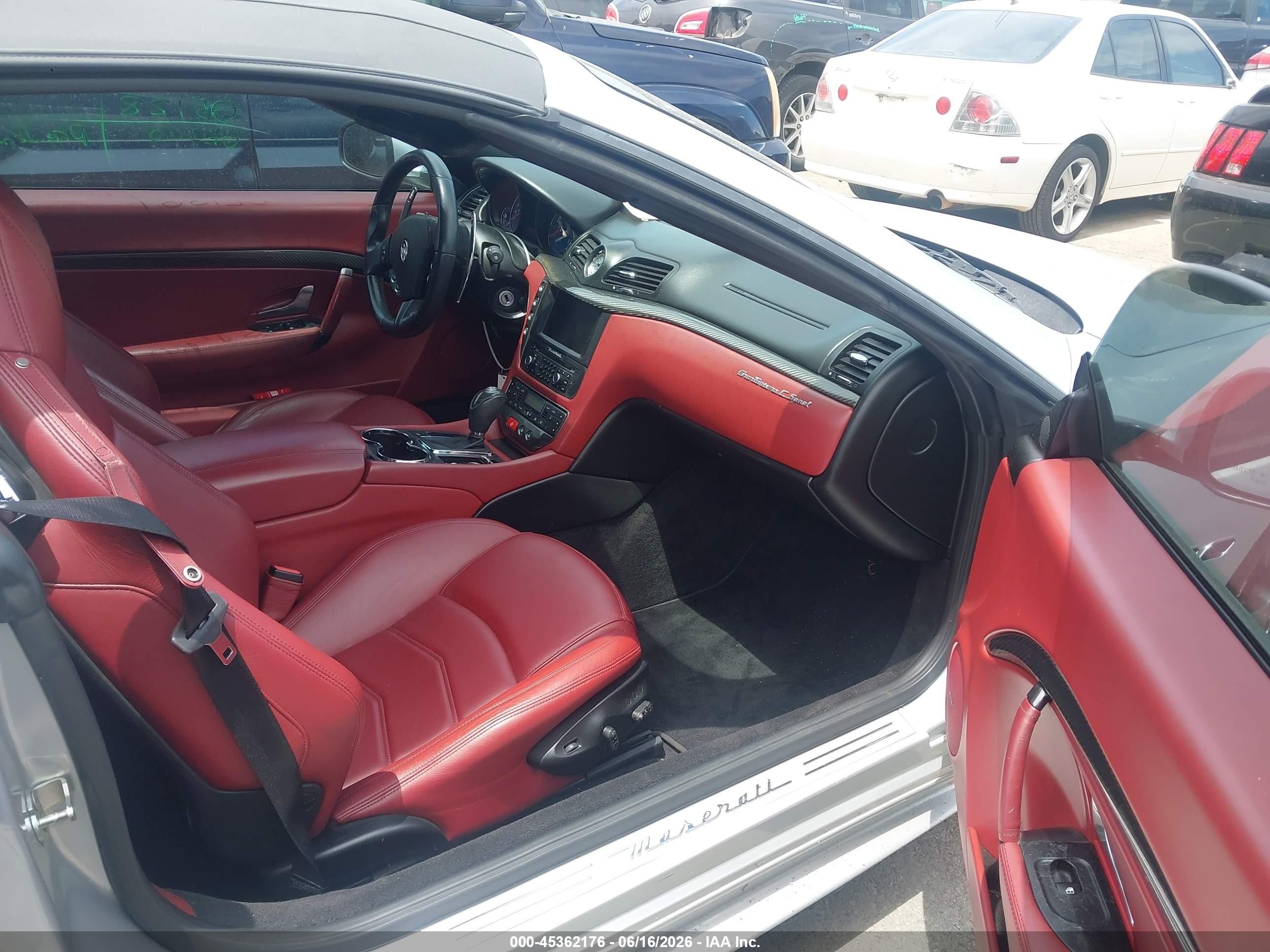 2015 Maserati Granturismo Mc/mc Centennial/sport Silver vin: ZAM45VMA7F0147973