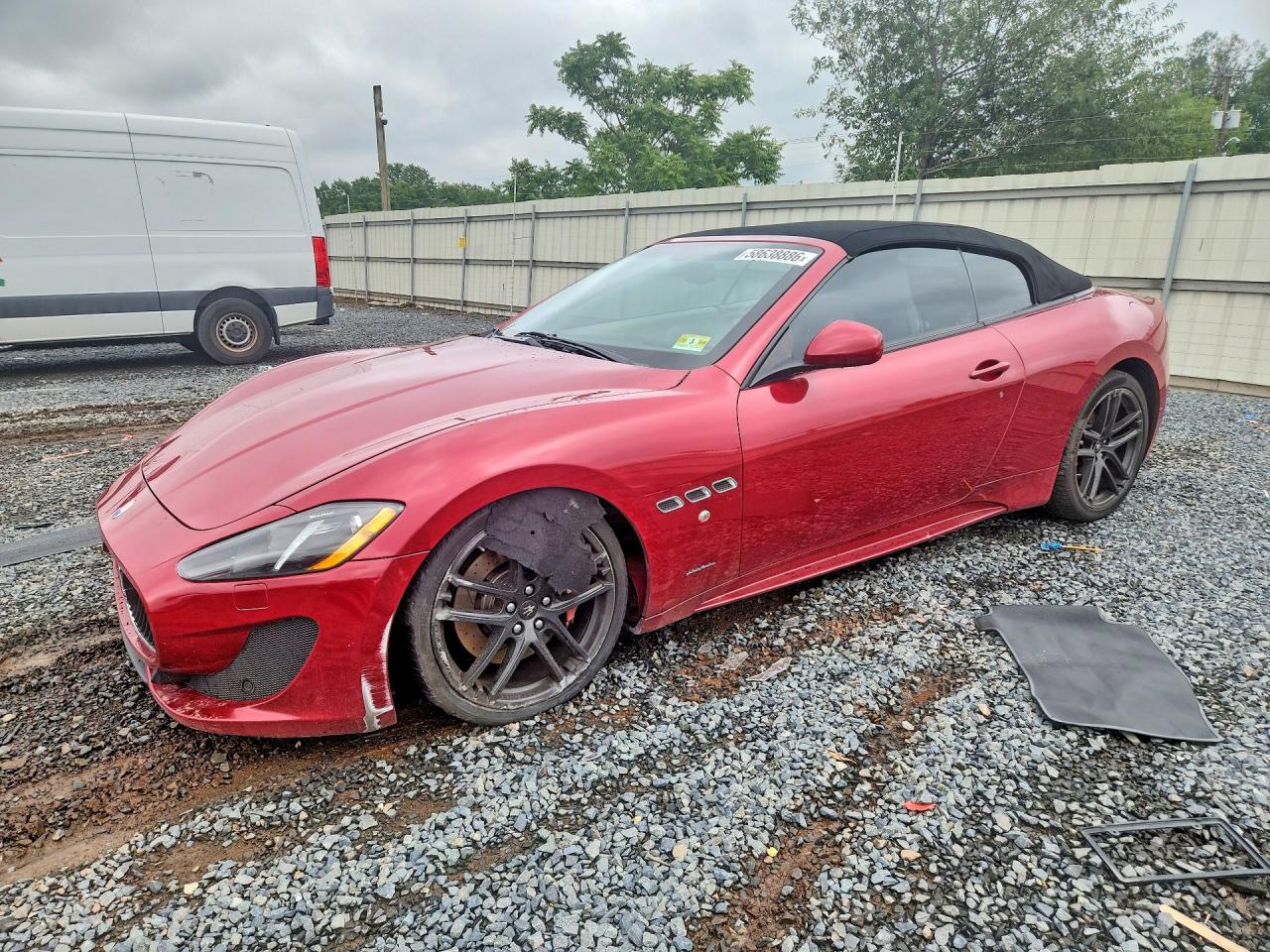 2014 Maserati Granturismo S Red vin: ZAM45VMA9E0109448