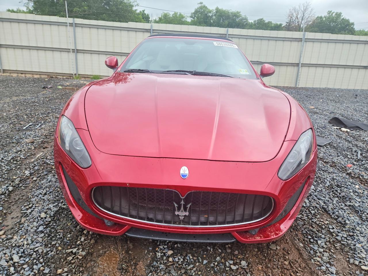2014 Maserati Granturismo S Red vin: ZAM45VMA9E0109448
