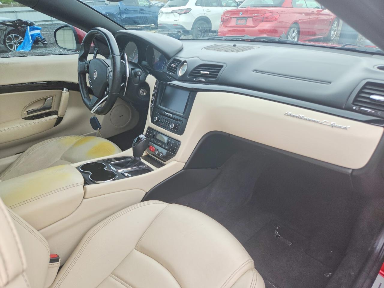 2014 Maserati Granturismo S Red vin: ZAM45VMA9E0109448