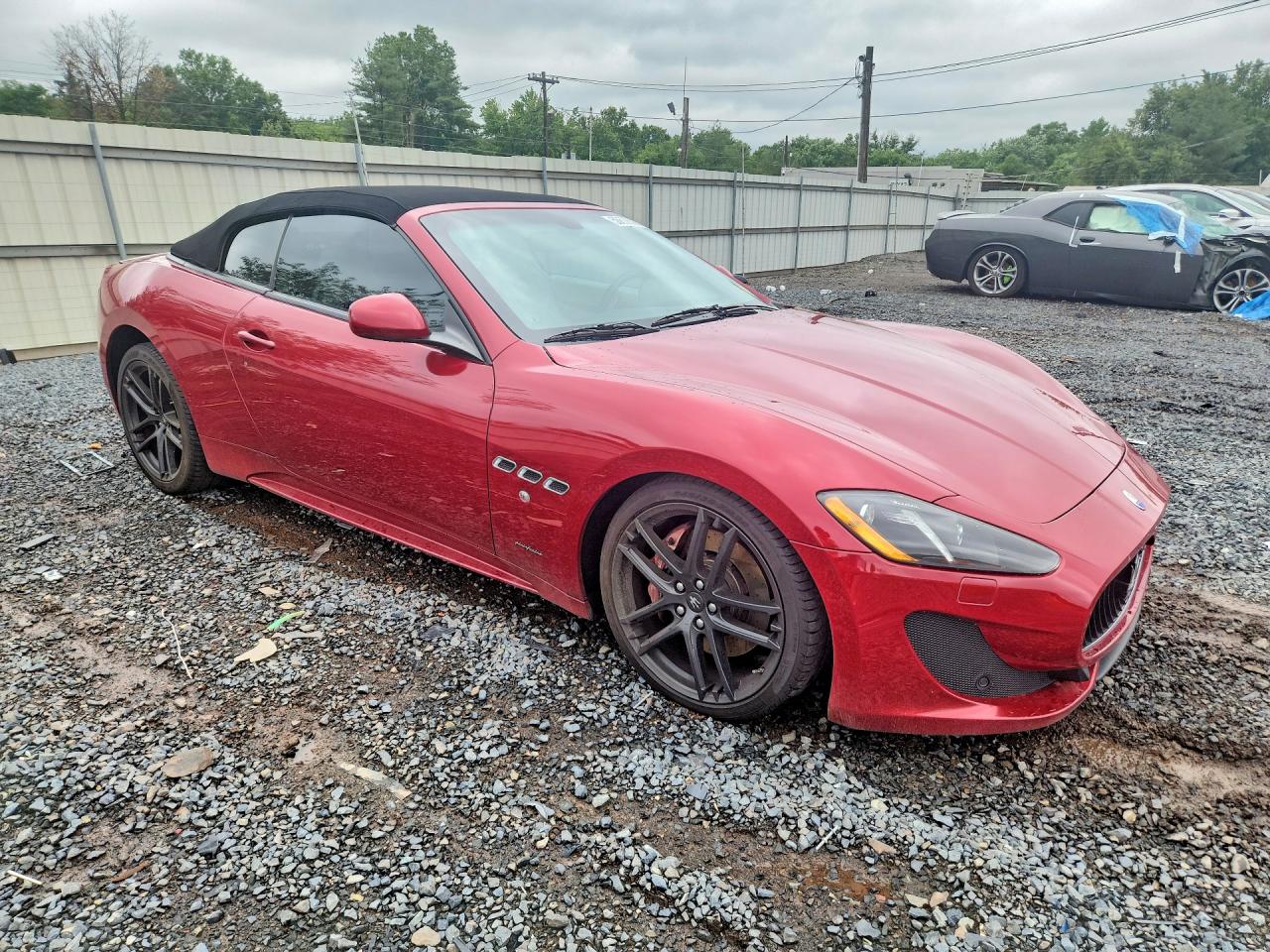 2014 Maserati Granturismo S Red vin: ZAM45VMA9E0109448
