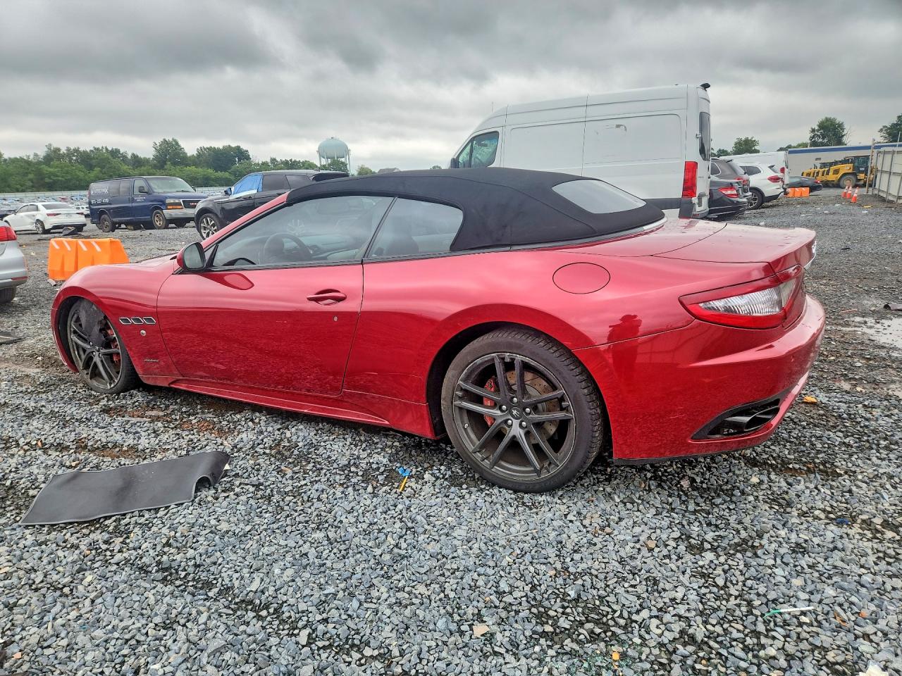 2014 Maserati Granturismo S Red vin: ZAM45VMA9E0109448