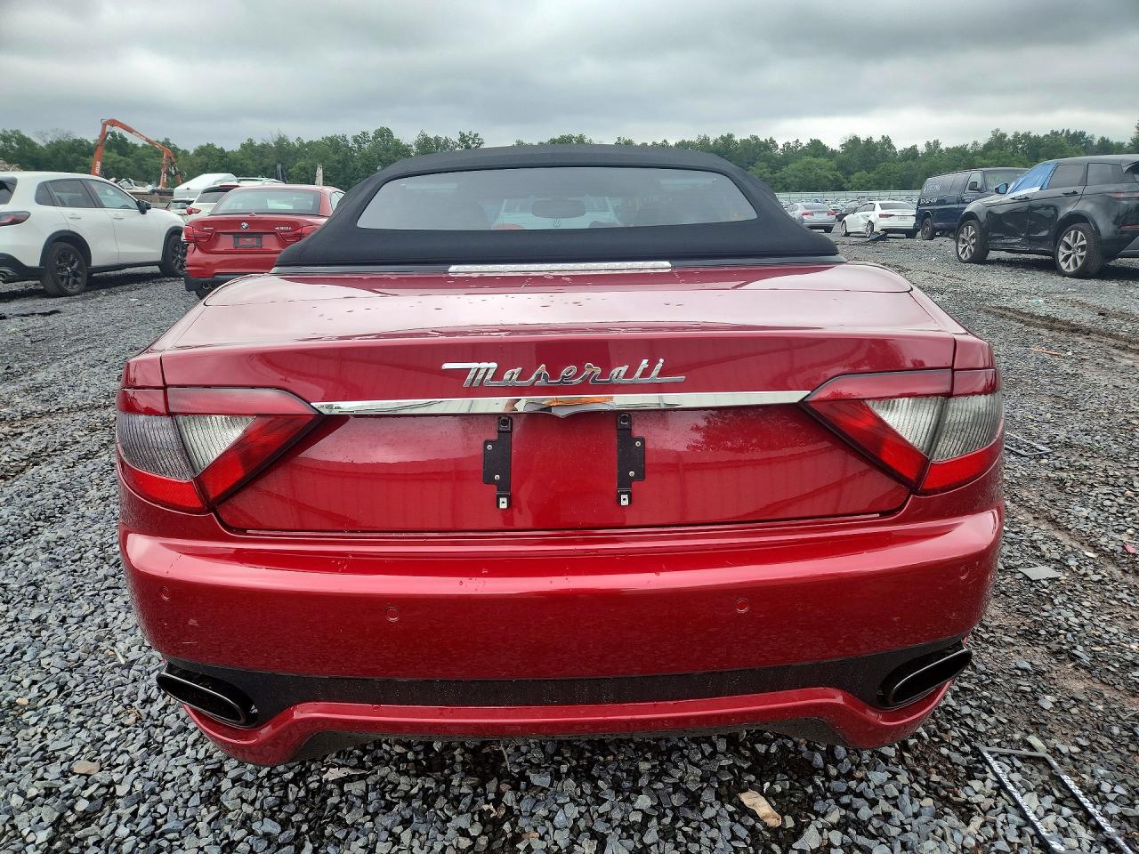 2014 Maserati Granturismo S Red vin: ZAM45VMA9E0109448