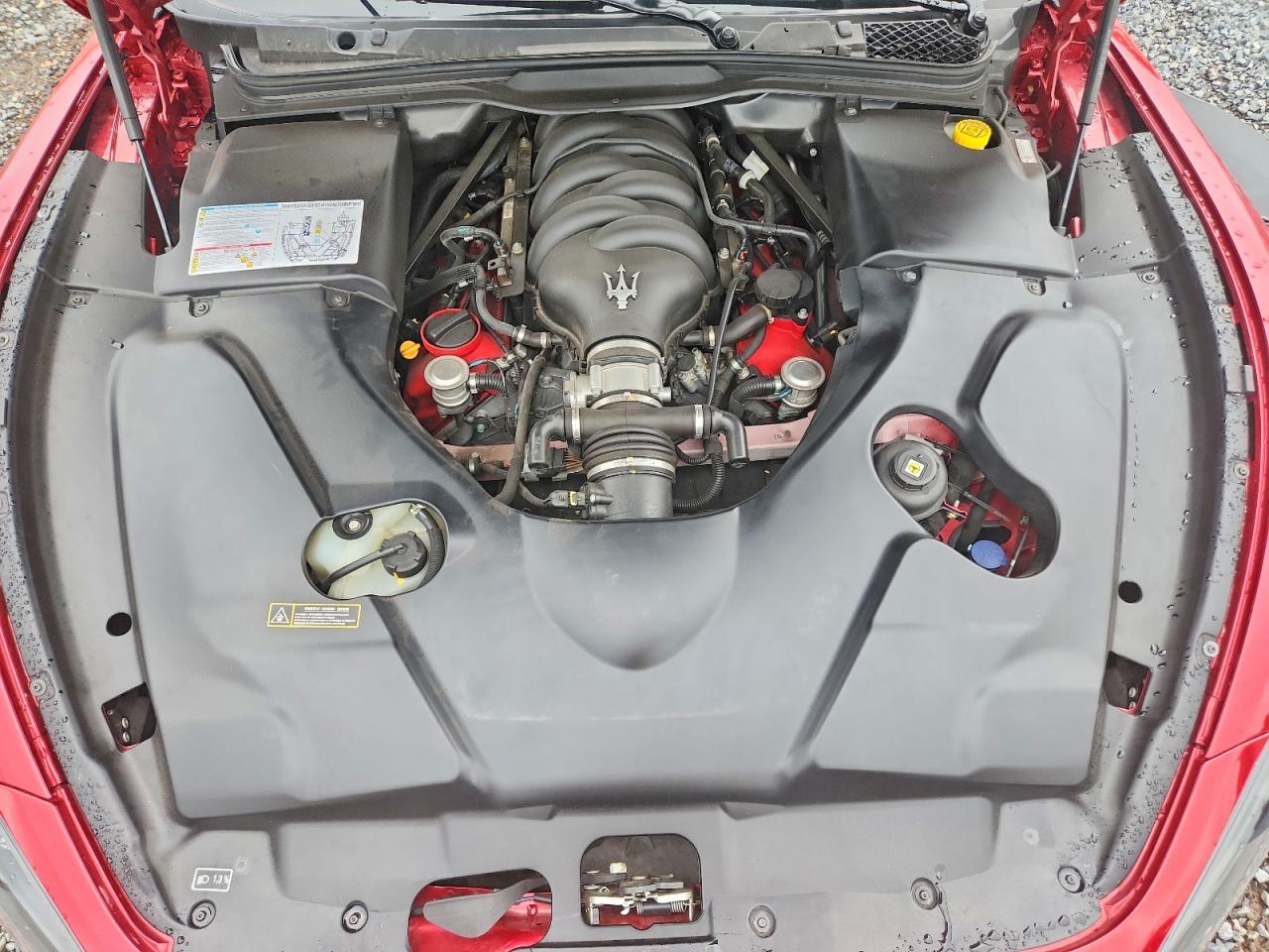 2014 Maserati Granturismo S Red vin: ZAM45VMA9E0109448