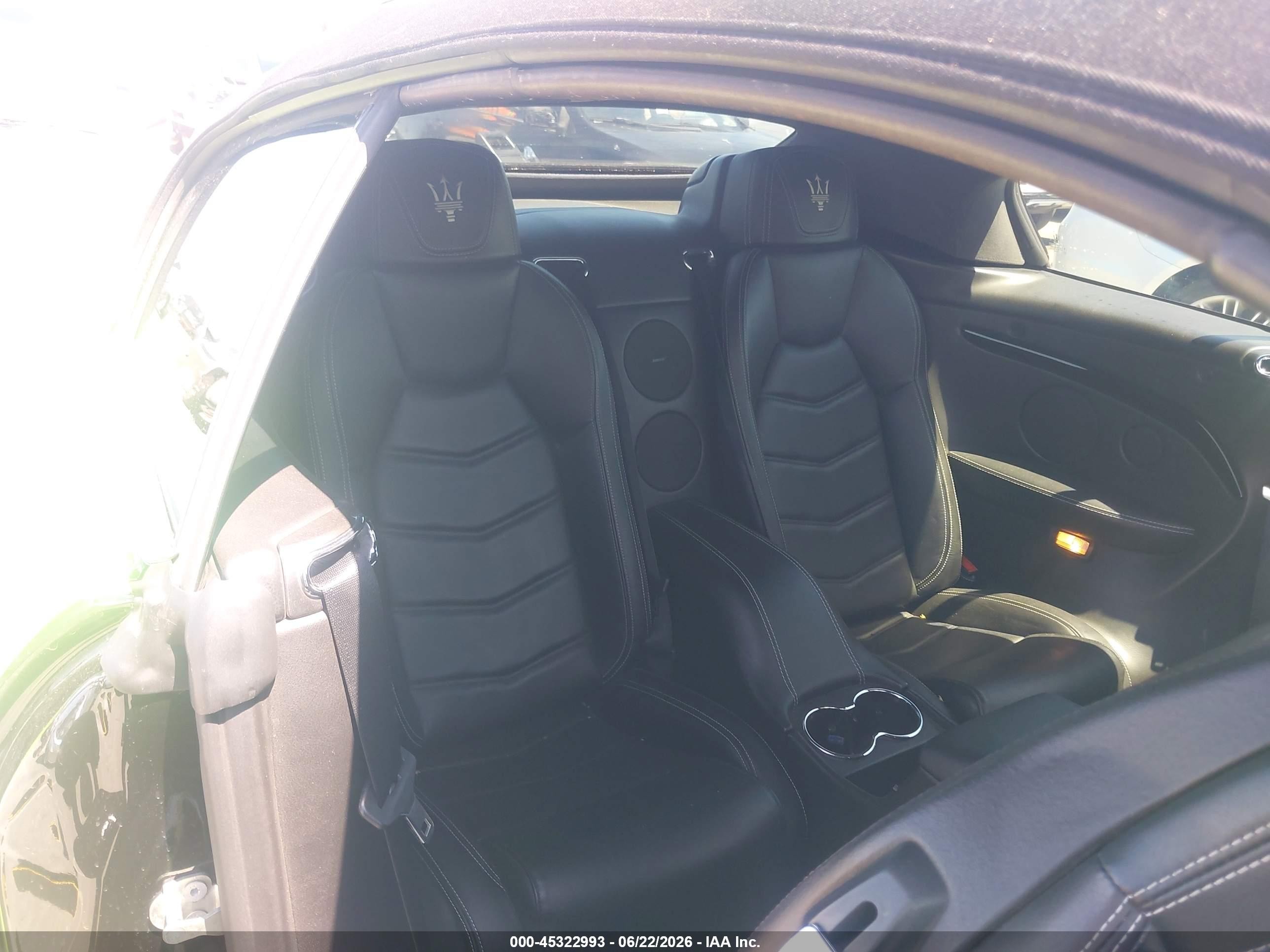 2014 Maserati Granturismo Mc/sport Green vin: ZAM45VMAXE0117297