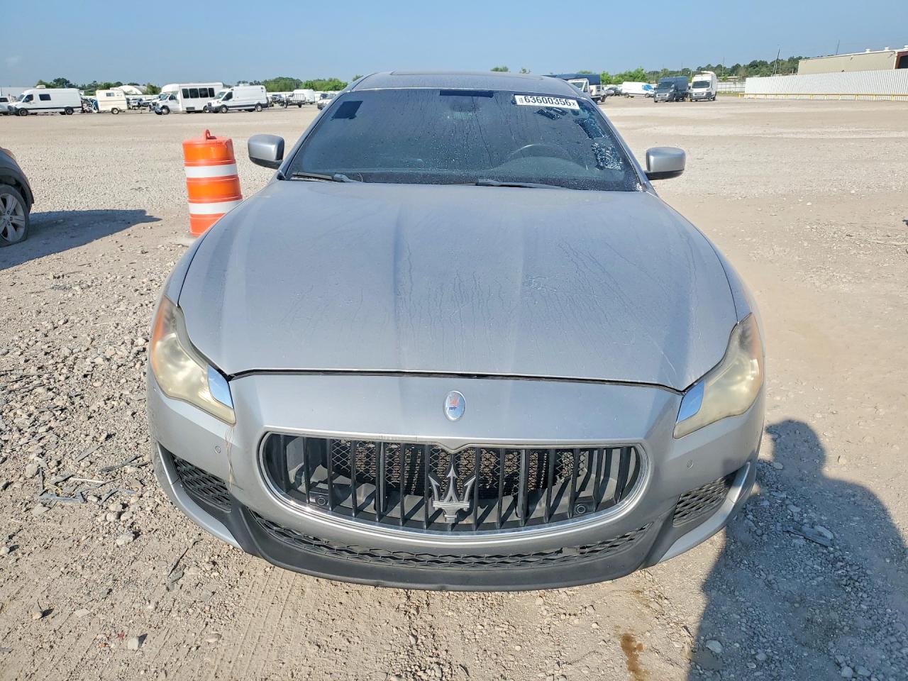2014 Maserati Quattroporte S Silver vin: ZAM56RRA2E1078183