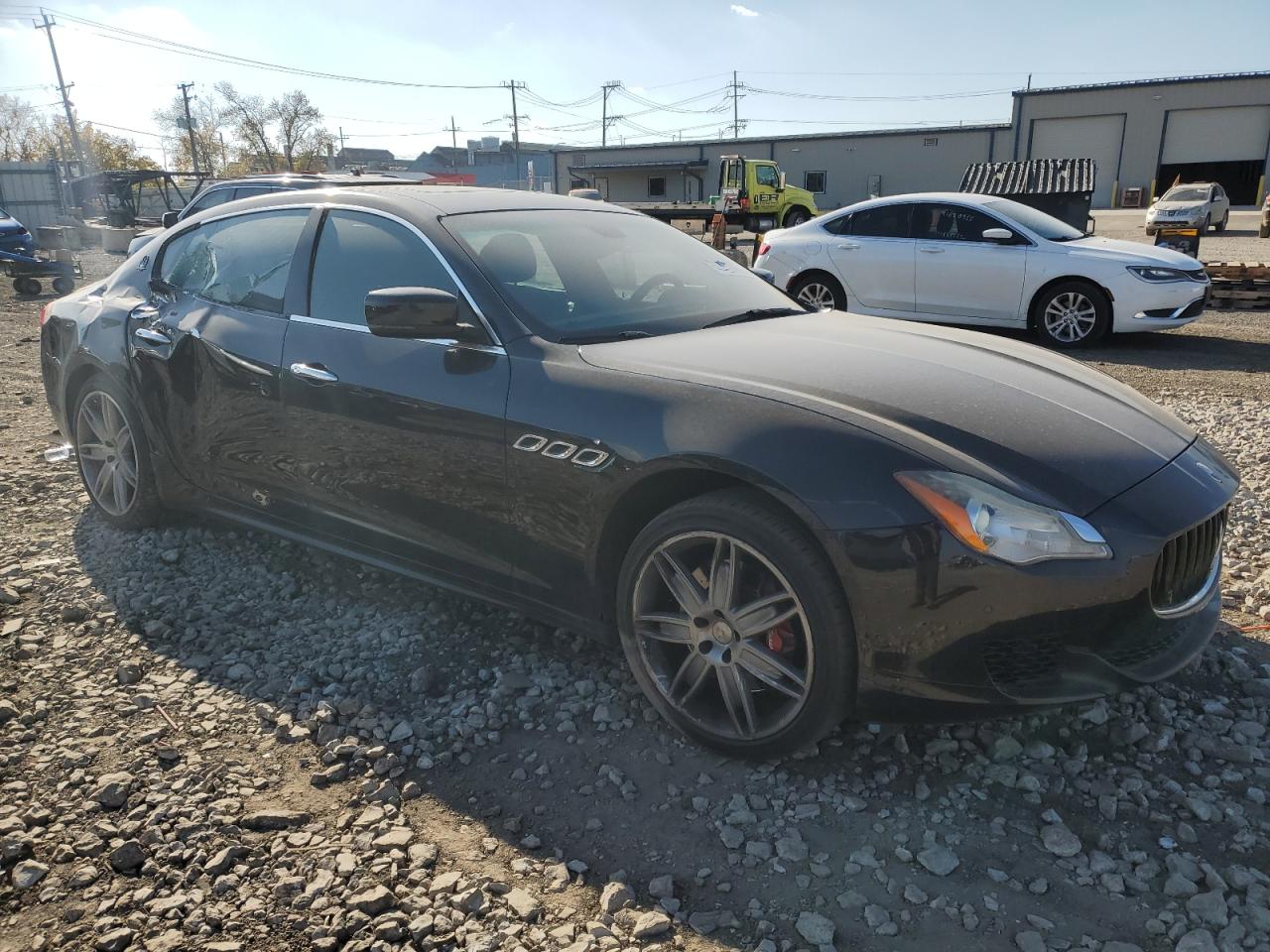 2014 Maserati Quattroporte S Black vin: ZAM56RRA2E1078703