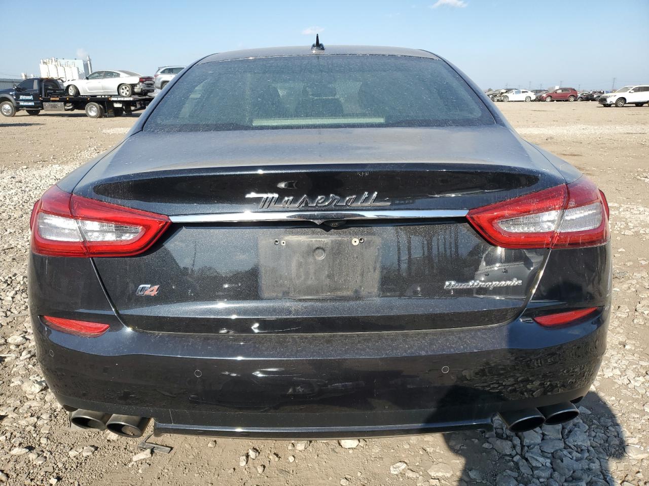 2014 Maserati Quattroporte S Black vin: ZAM56RRA2E1078703