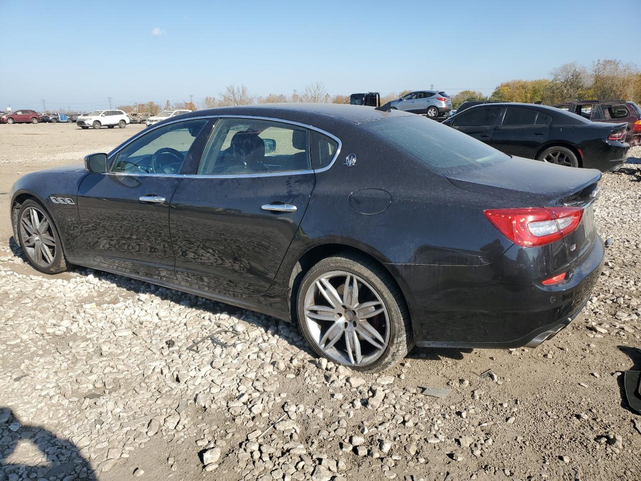2014 Maserati Quattroporte S Black vin: ZAM56RRA2E1078703