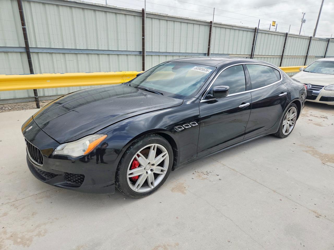 2014 Maserati Quattroporte S Black vin: ZAM56RRA2E1107259
