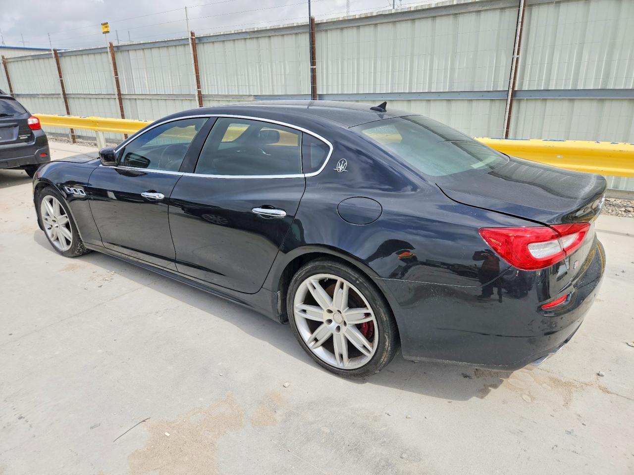 2014 Maserati Quattroporte S Black vin: ZAM56RRA2E1107259