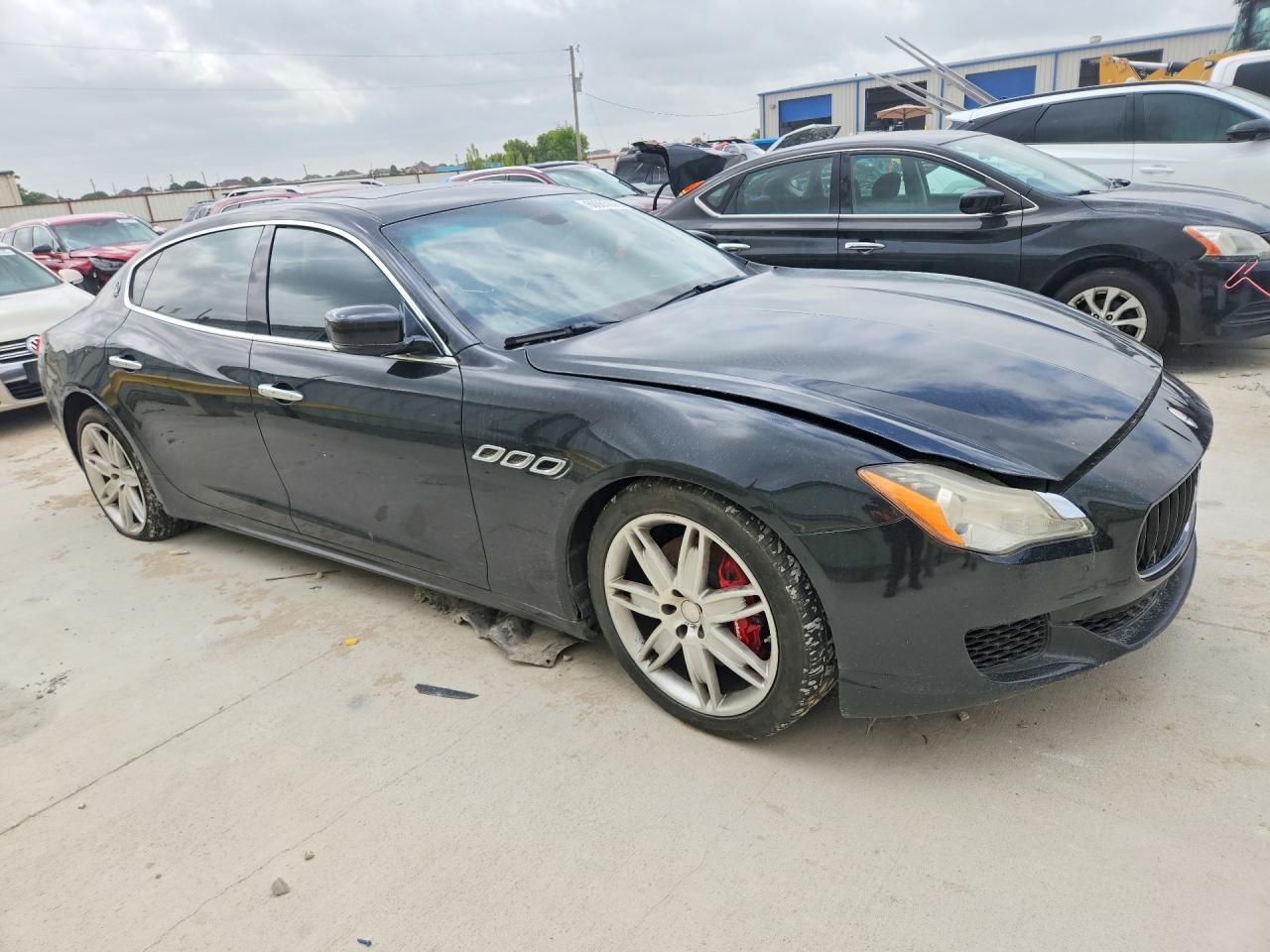 2014 Maserati Quattroporte S Black vin: ZAM56RRA2E1107259
