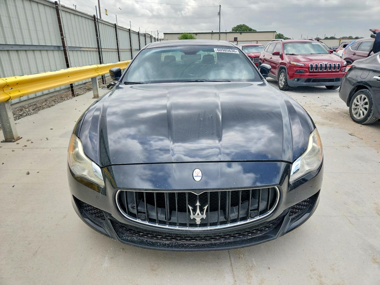 2014 Maserati Quattroporte S Black vin: ZAM56RRA2E1107259