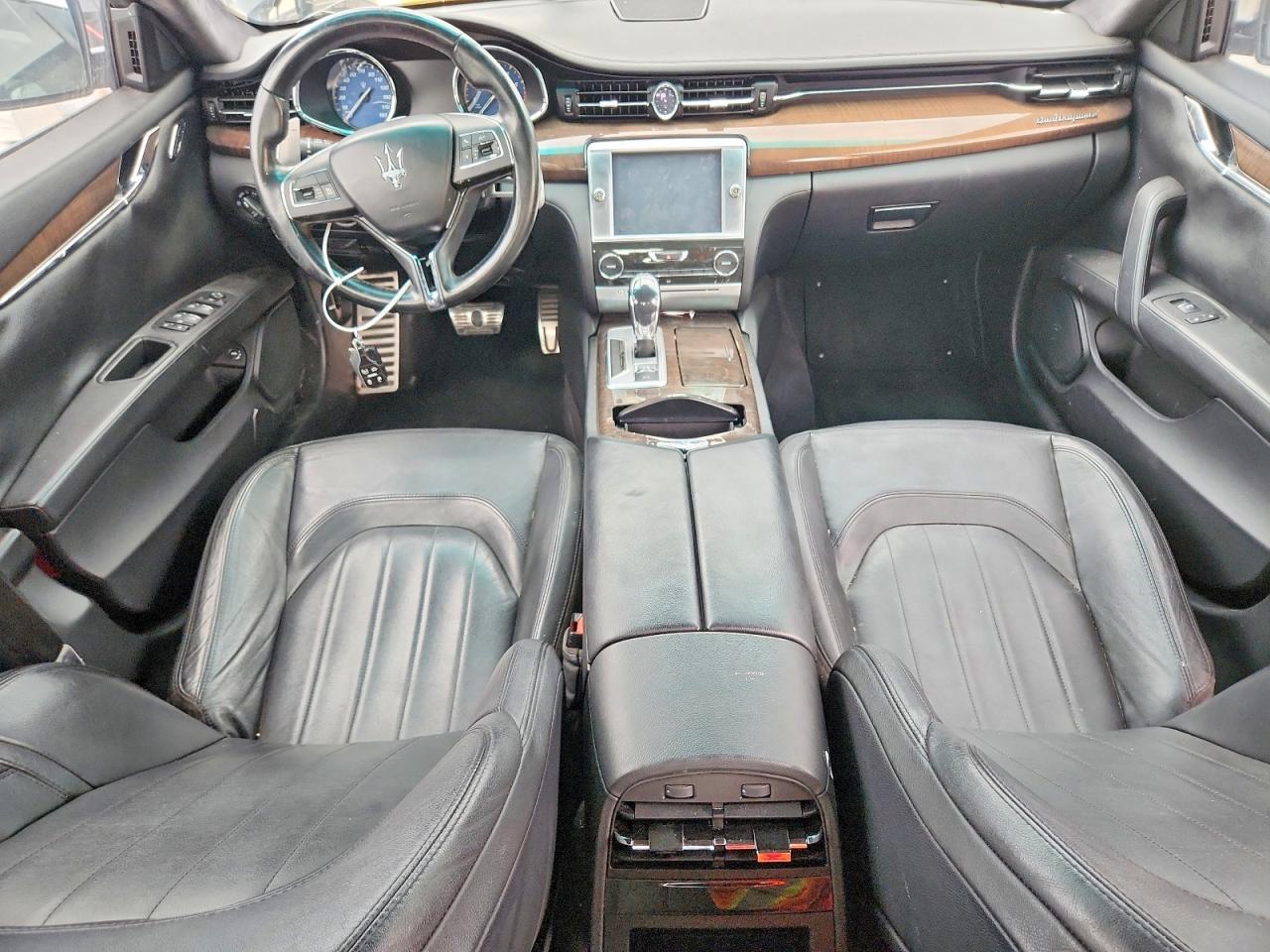 2014 Maserati Quattroporte S Black vin: ZAM56RRA2E1107259