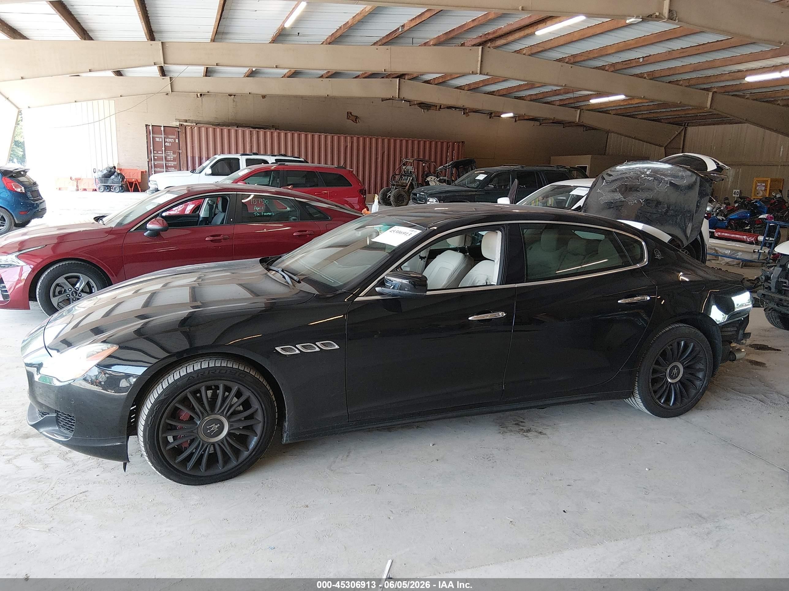 2014 Maserati Quattroporte S Q4 Black vin: ZAM56RRA3E1111434