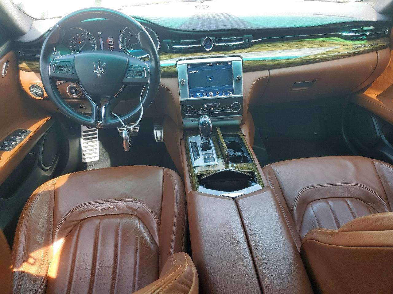 2014 Maserati Quattroporte S White vin: ZAM56RRA3E1116987