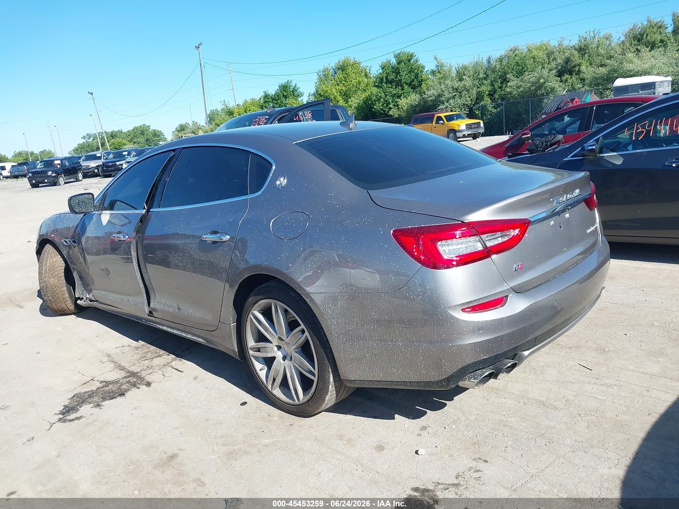 2015 Maserati Quattroporte S Q4 Gray vin: ZAM56RRA3F1129644