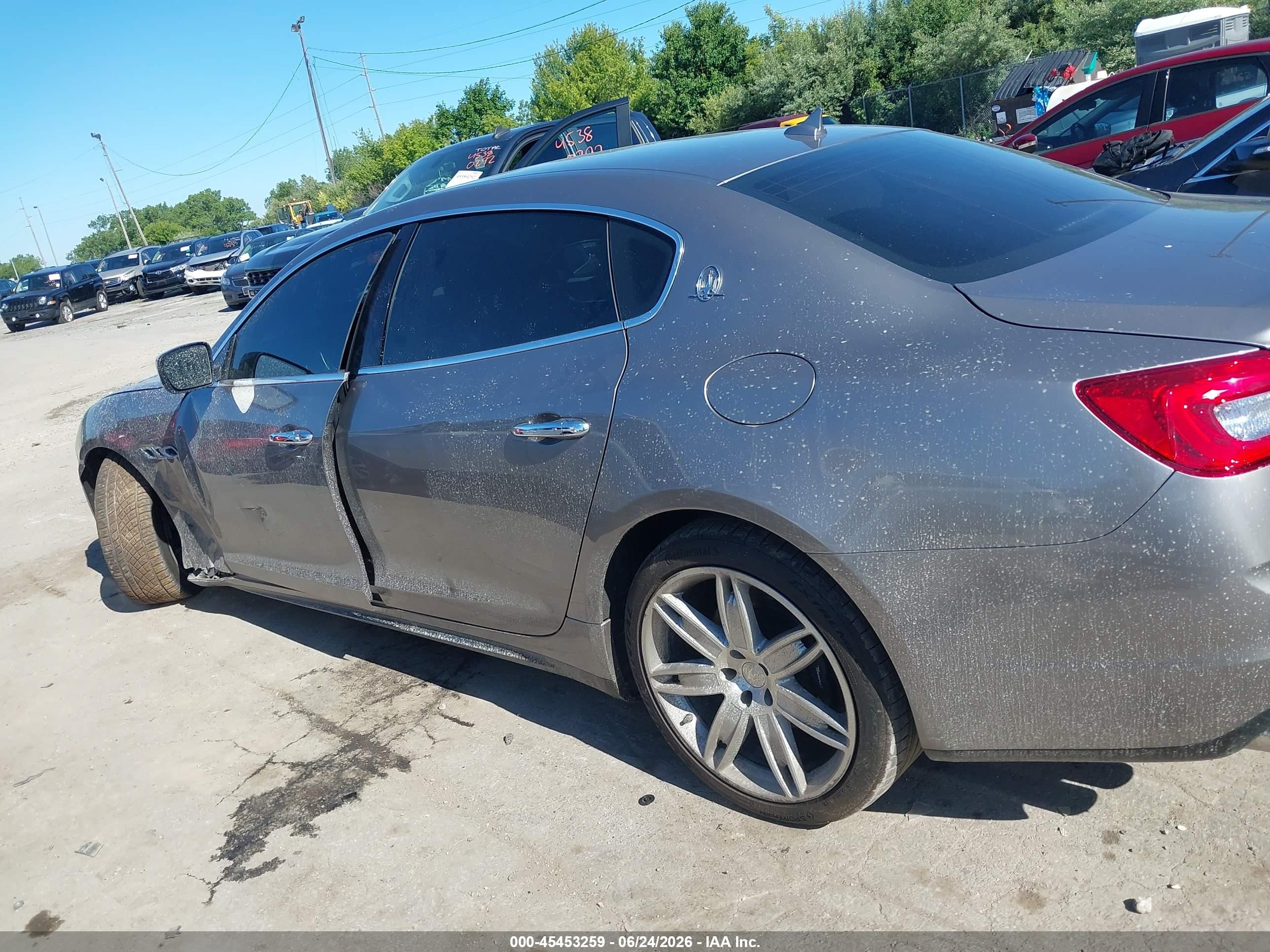 2015 Maserati Quattroporte S Q4 Gray vin: ZAM56RRA3F1129644