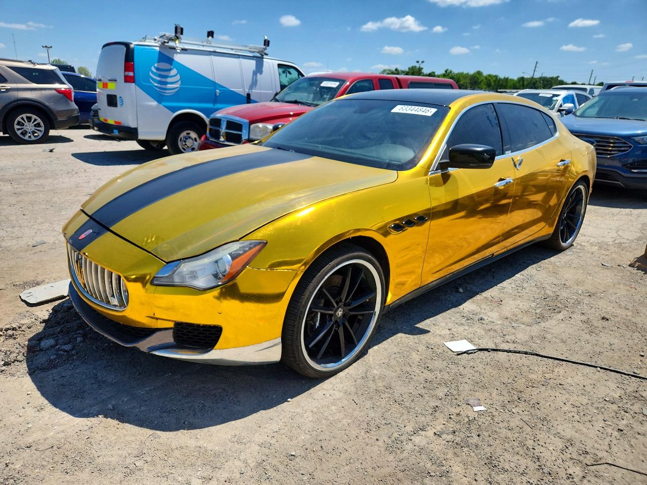 2014 Maserati Quattroporte S Gold vin: ZAM56RRA4E1106467