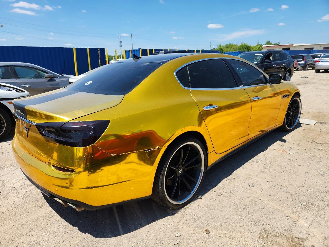 2014 Maserati Quattroporte S Gold vin: ZAM56RRA4E1106467