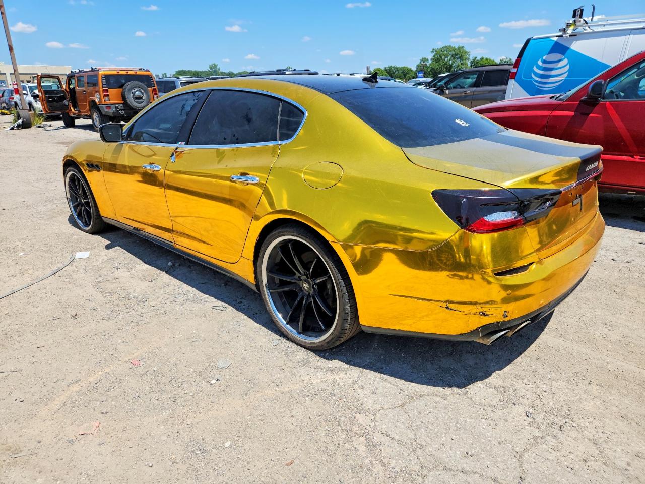 2014 Maserati Quattroporte S Gold vin: ZAM56RRA4E1106467