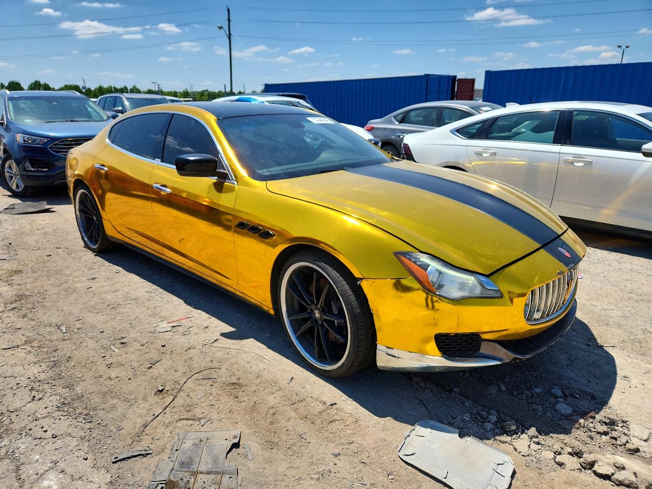 2014 Maserati Quattroporte S Gold vin: ZAM56RRA4E1106467