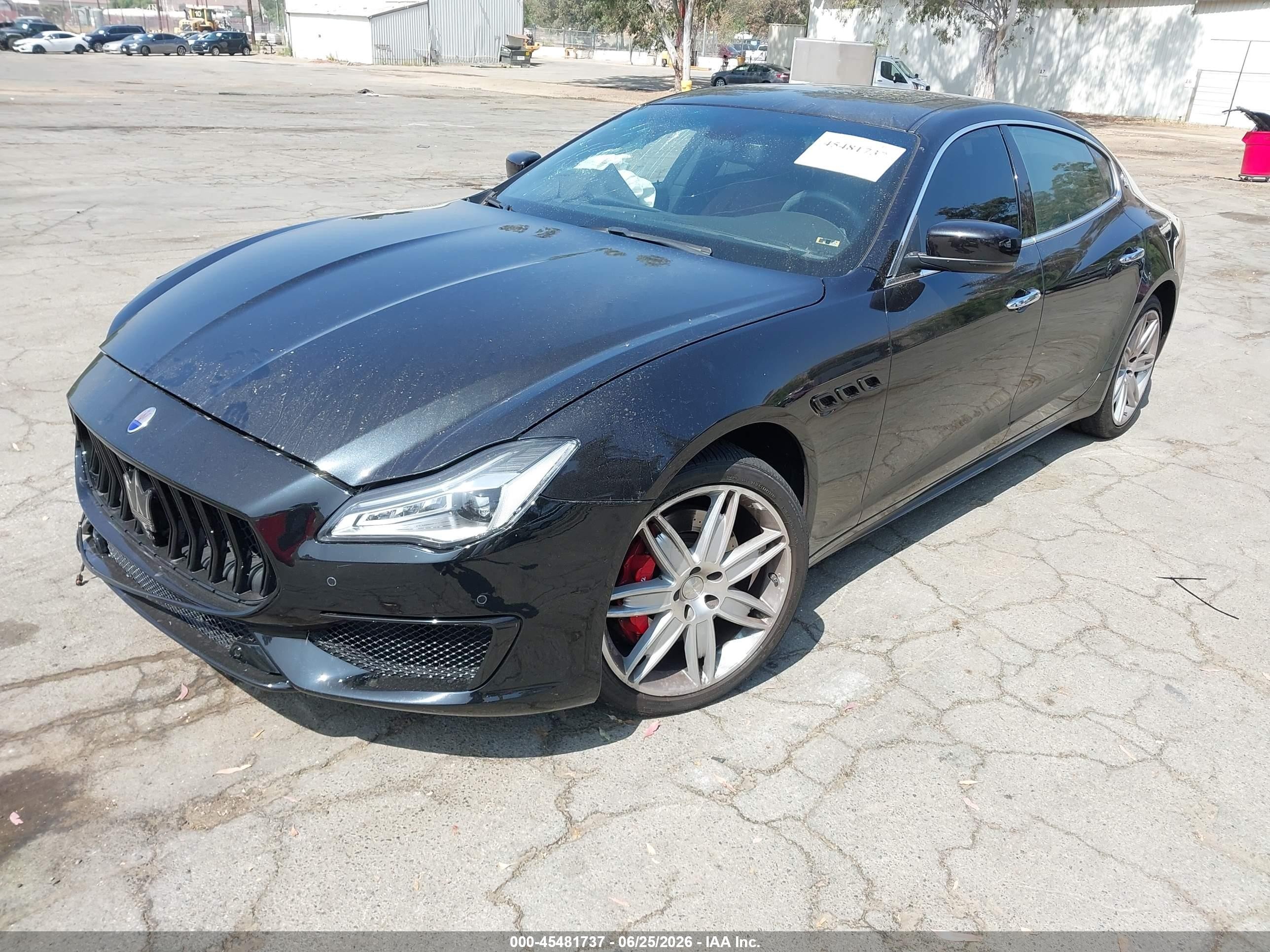2015 Maserati Quattroporte S Q4 Gray vin: ZAM56RRA5F1128298