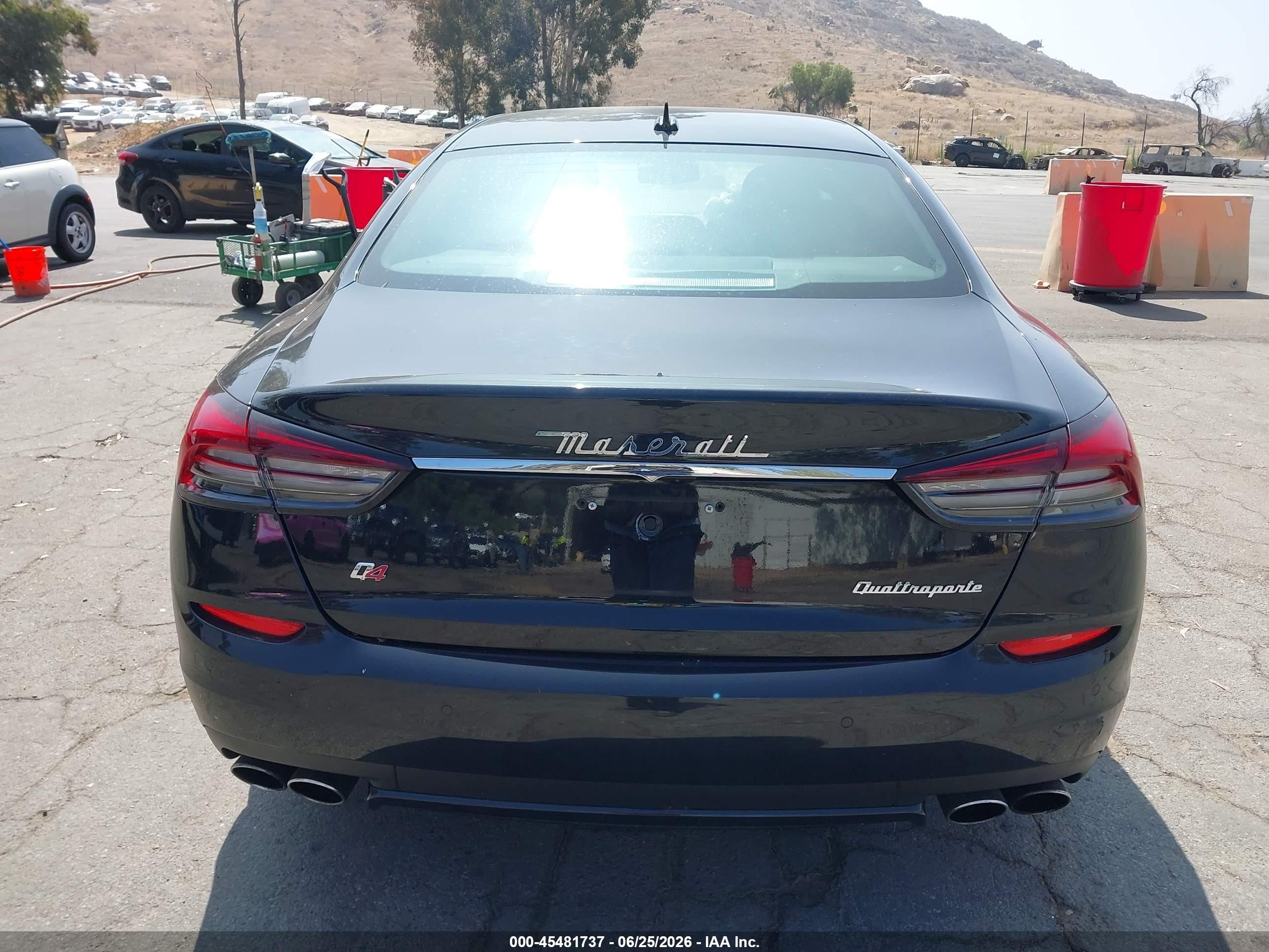 2015 Maserati Quattroporte S Q4 Gray vin: ZAM56RRA5F1128298