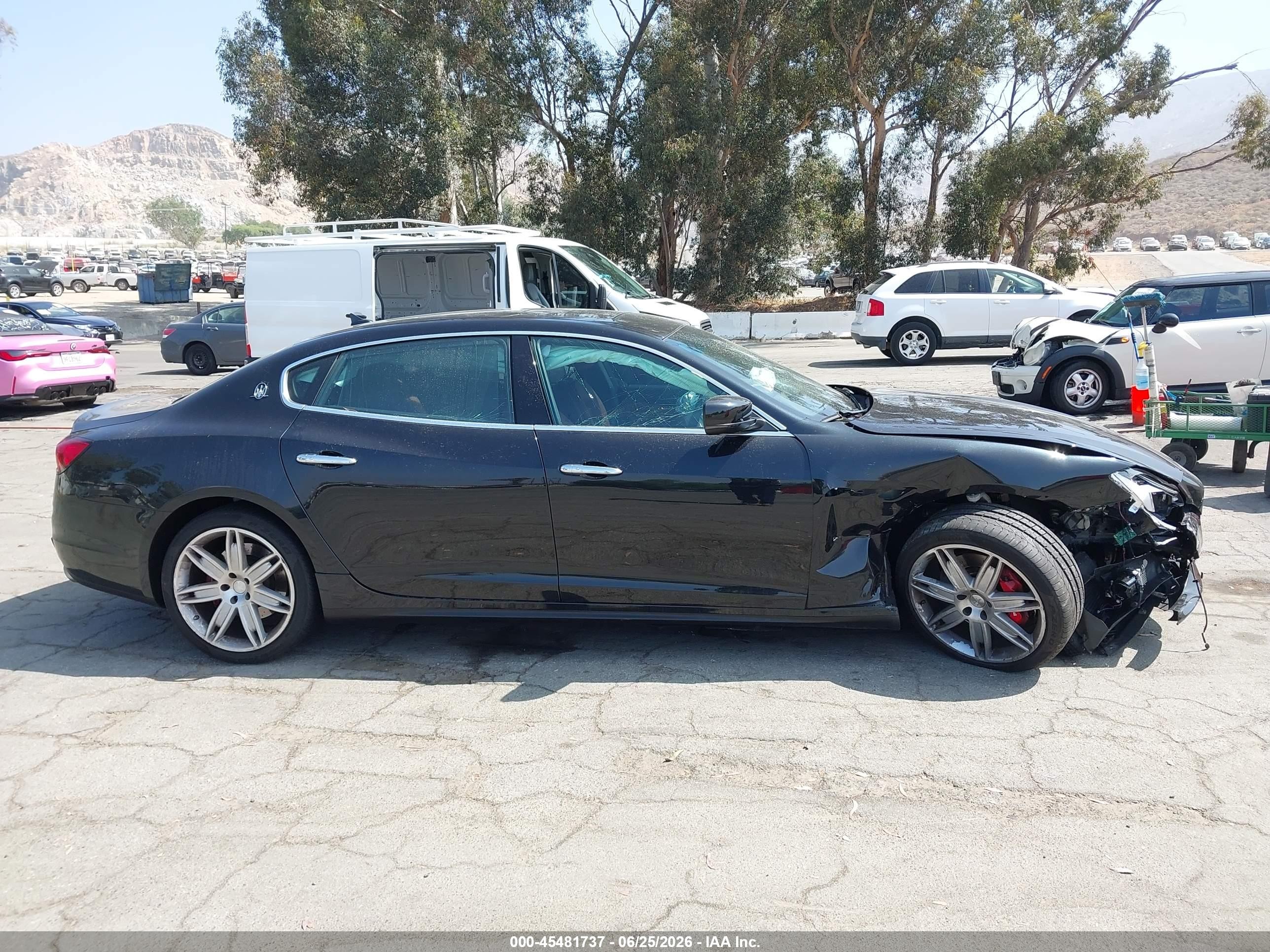 2015 Maserati Quattroporte S Q4 Gray vin: ZAM56RRA5F1128298