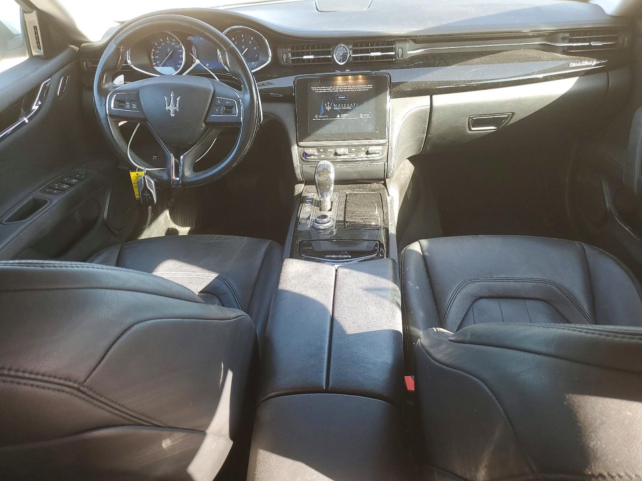 2017 Maserati Quattroporte S White vin: ZAM56RRA5H1229926