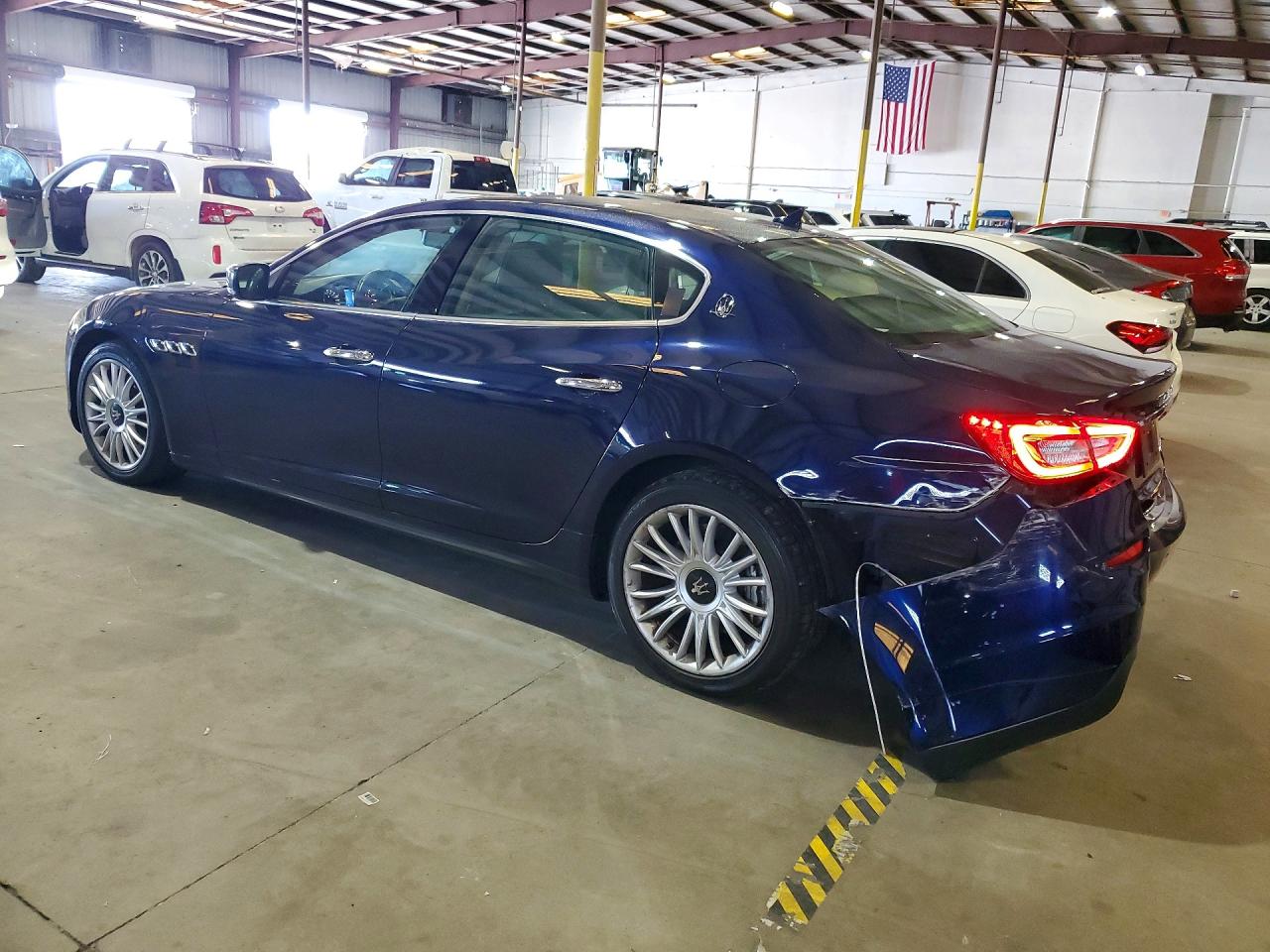 2014 Maserati Quattroporte S Blue vin: ZAM56RRA6E1089705