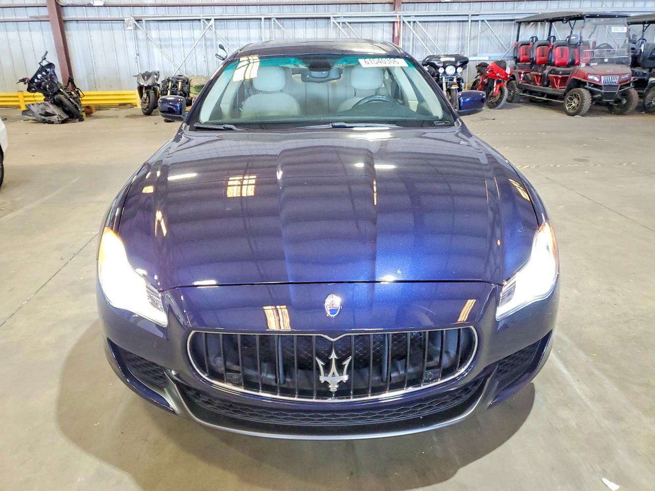 2014 Maserati Quattroporte S Blue vin: ZAM56RRA6E1089705
