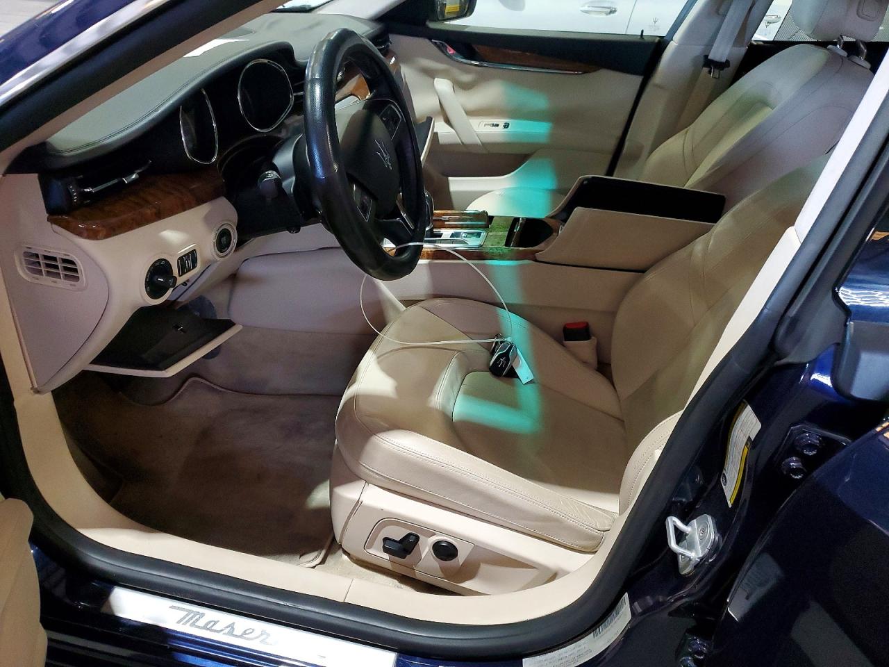 2014 Maserati Quattroporte S Blue vin: ZAM56RRA6E1089705