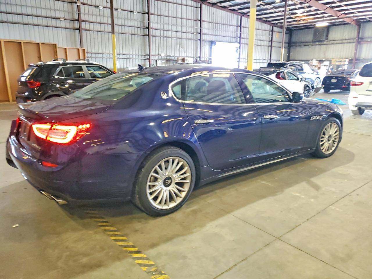 2014 Maserati Quattroporte S Blue vin: ZAM56RRA6E1089705