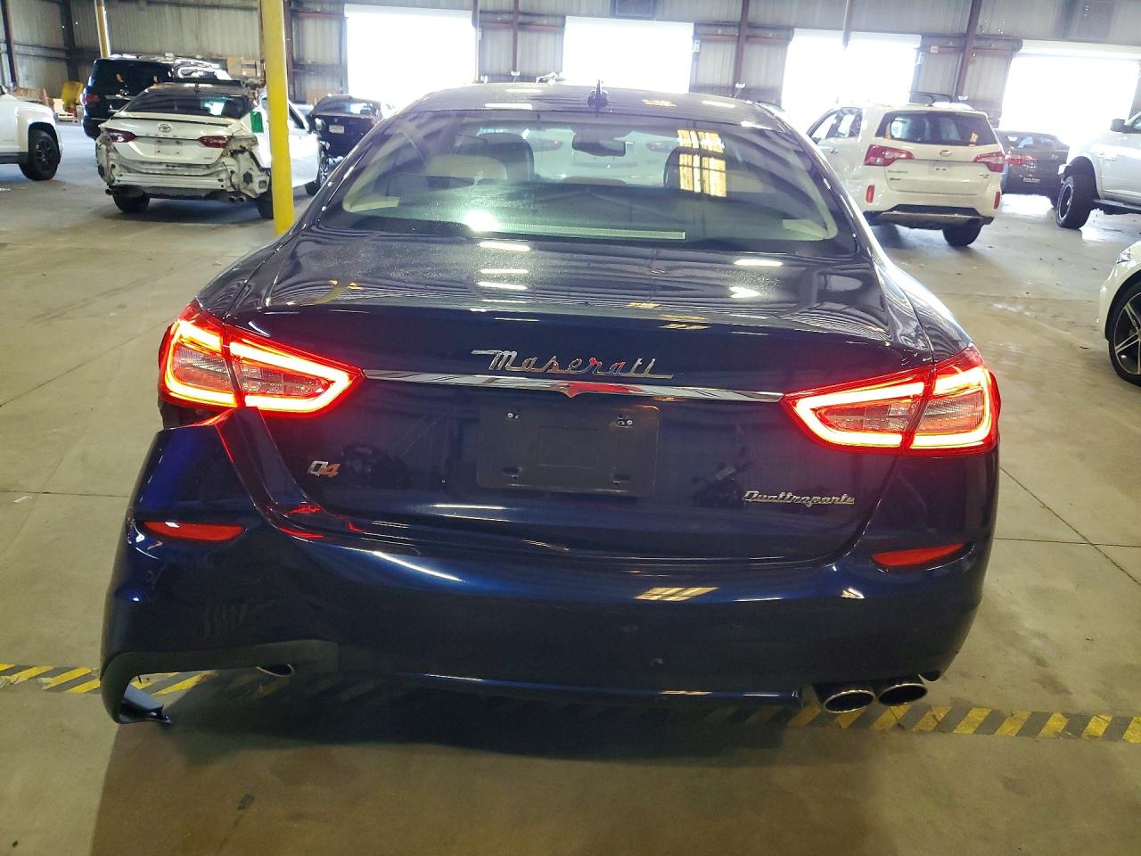 2014 Maserati Quattroporte S Blue vin: ZAM56RRA6E1089705